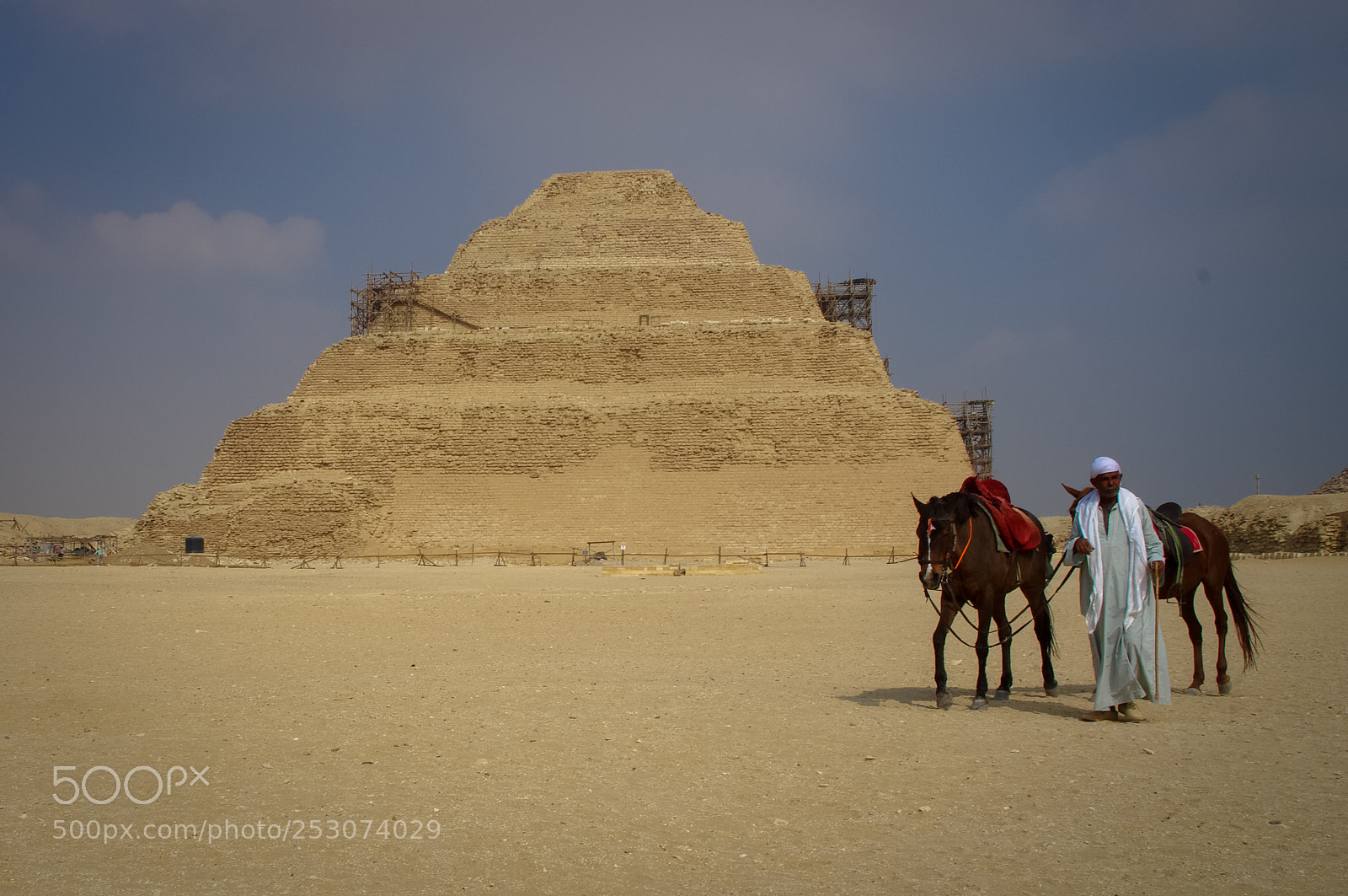 Pentax K-5 sample photo. Saqqara & giza pyramids photography