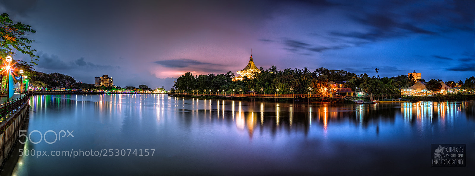 Canon EOS-1D X Mark II sample photo. Kuching waterfront photography