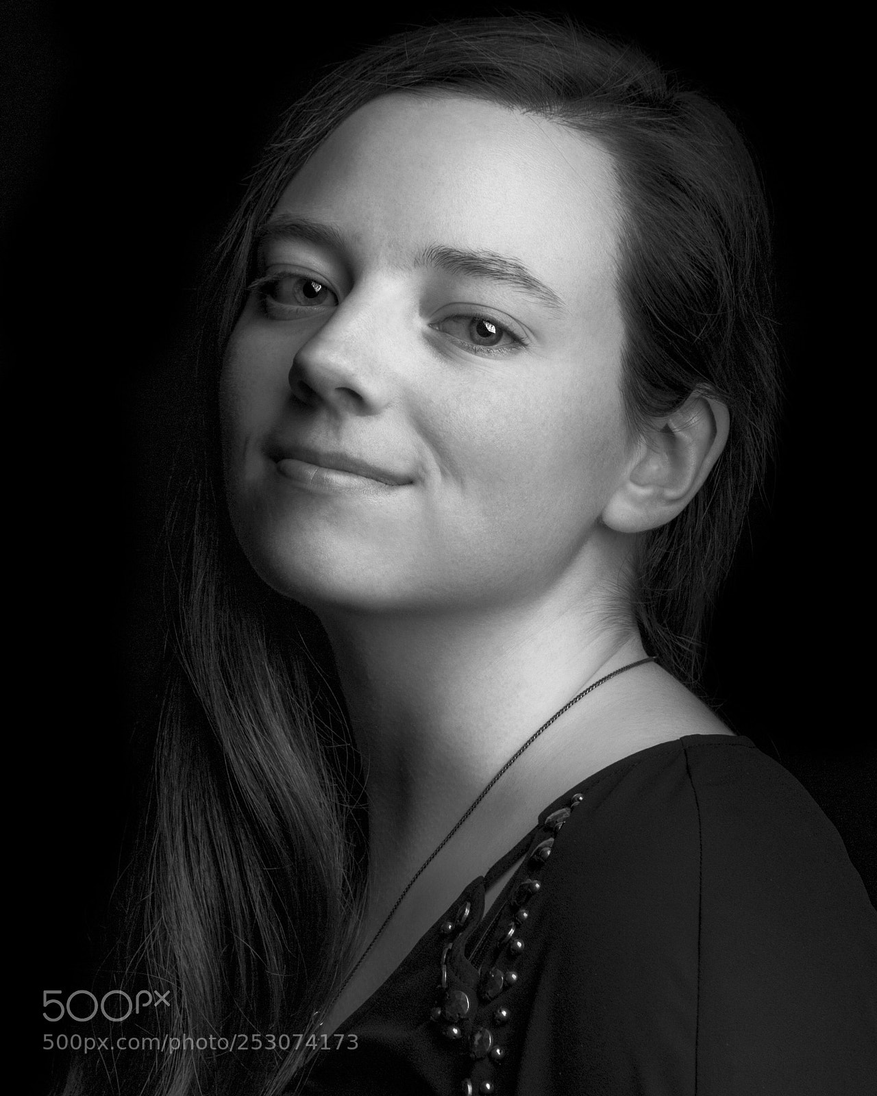 Canon EOS 70D sample photo. Black and white portrait photography