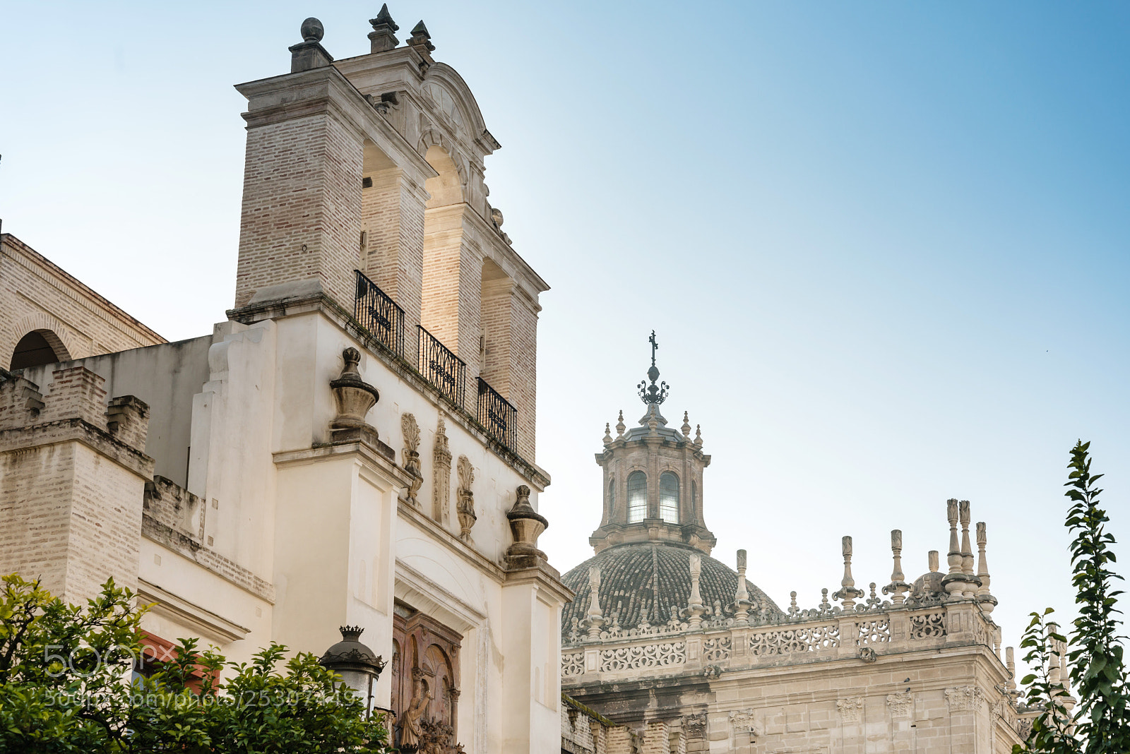 Nikon D800 sample photo. Catholic church in sevilla photography