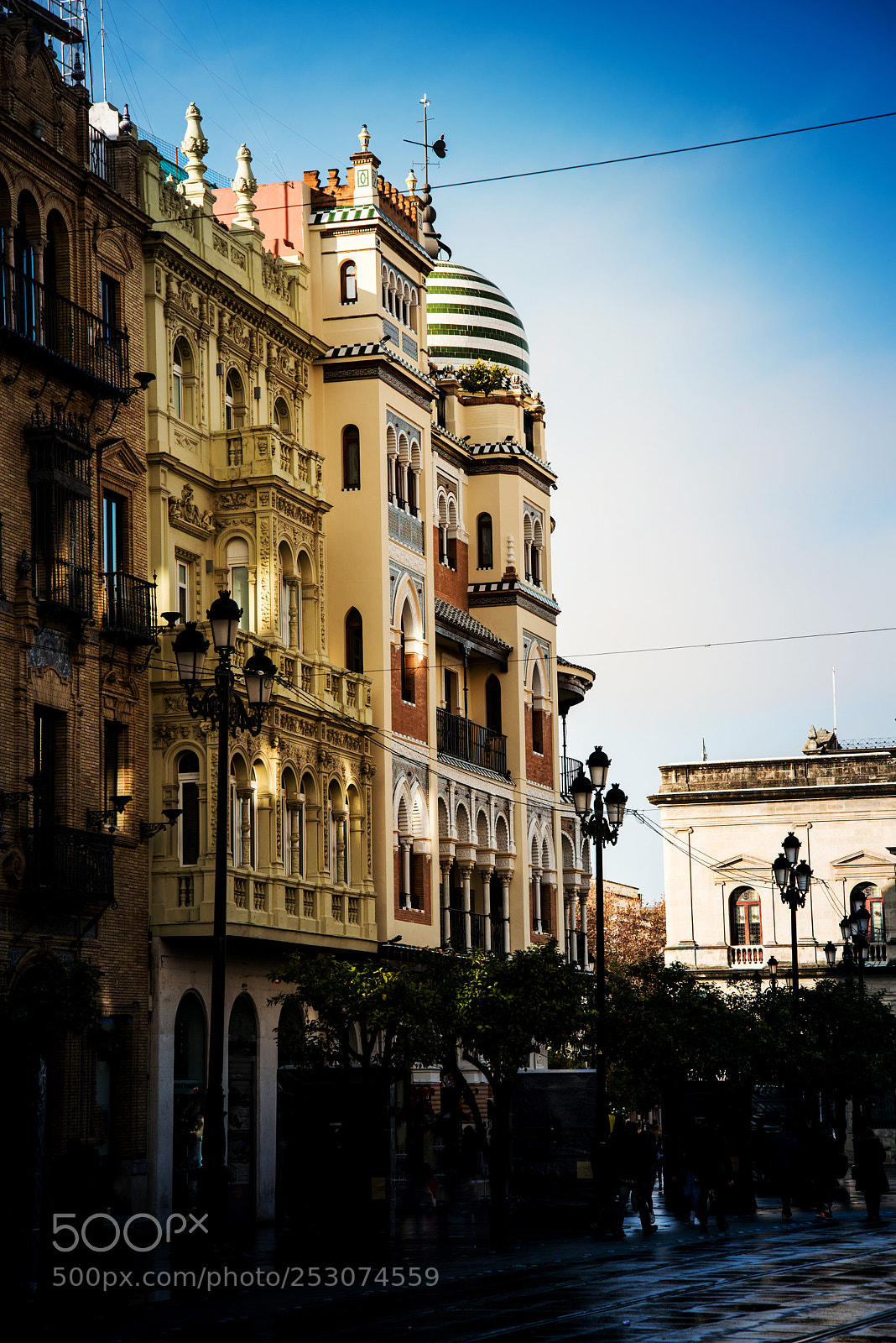 Nikon D800 sample photo. Street view of downtown photography