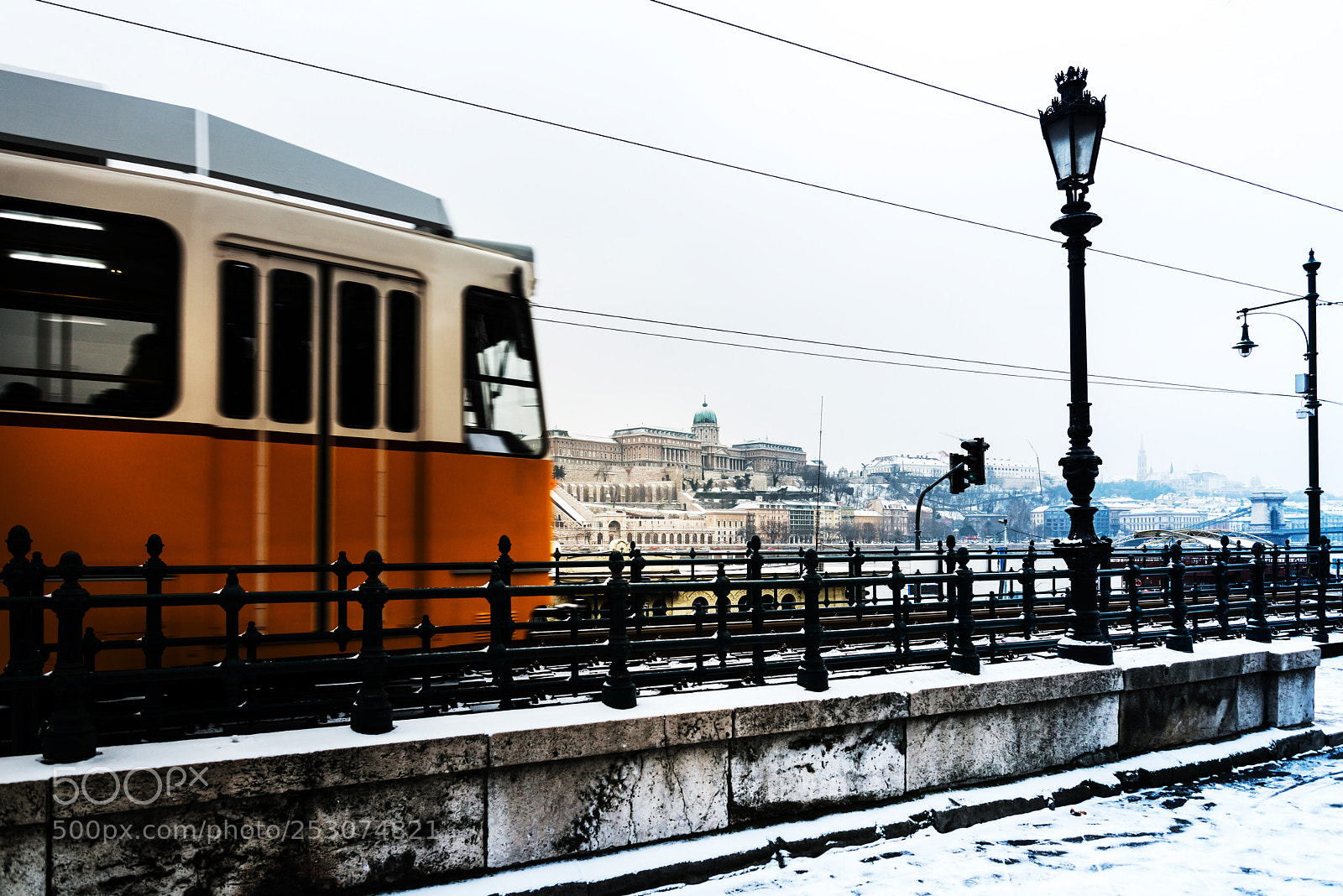 Nikon D800 sample photo. Typical tramway in budapest photography