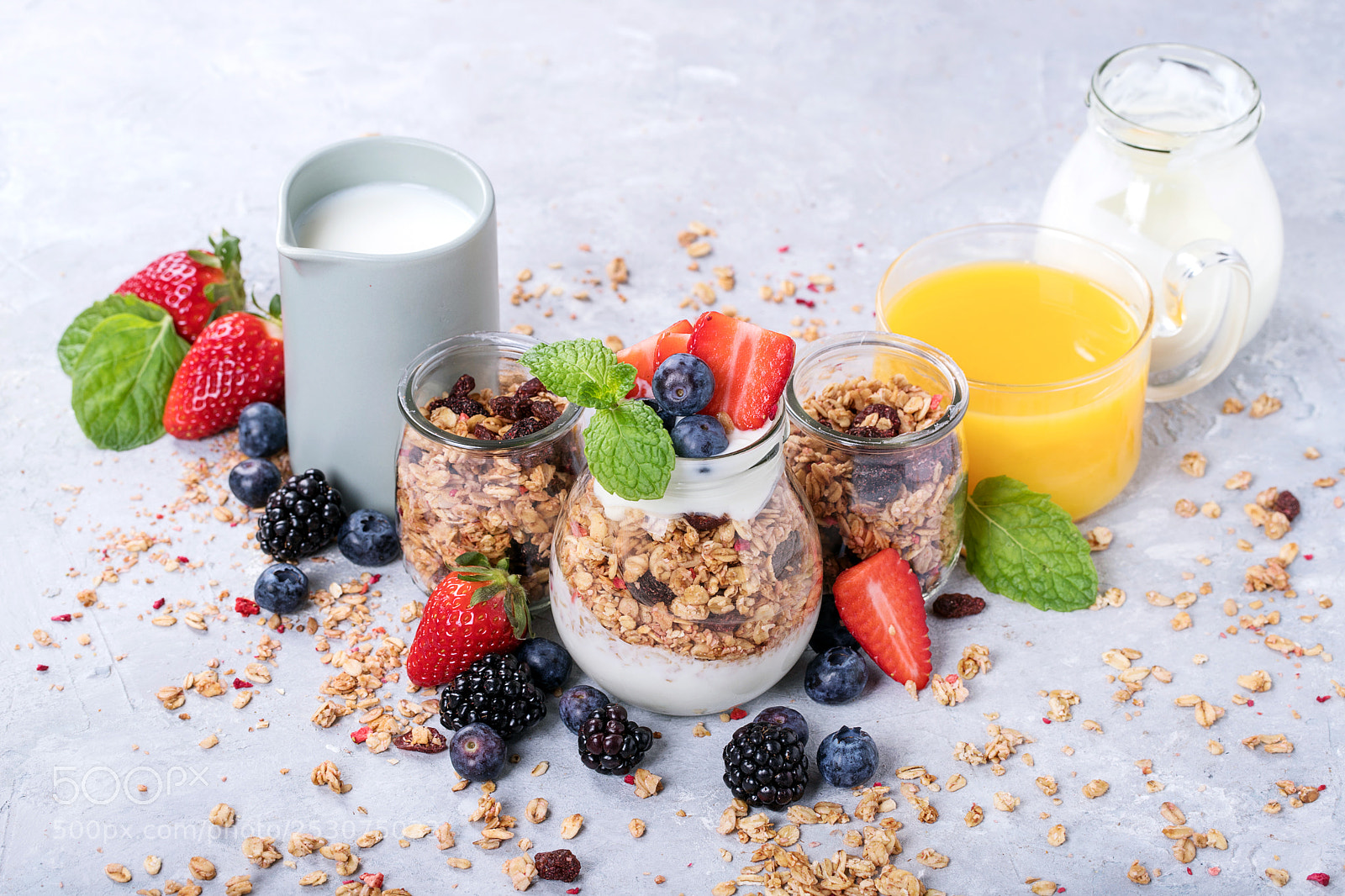 Canon EOS 6D Mark II sample photo. Homemade granola breakfast photography
