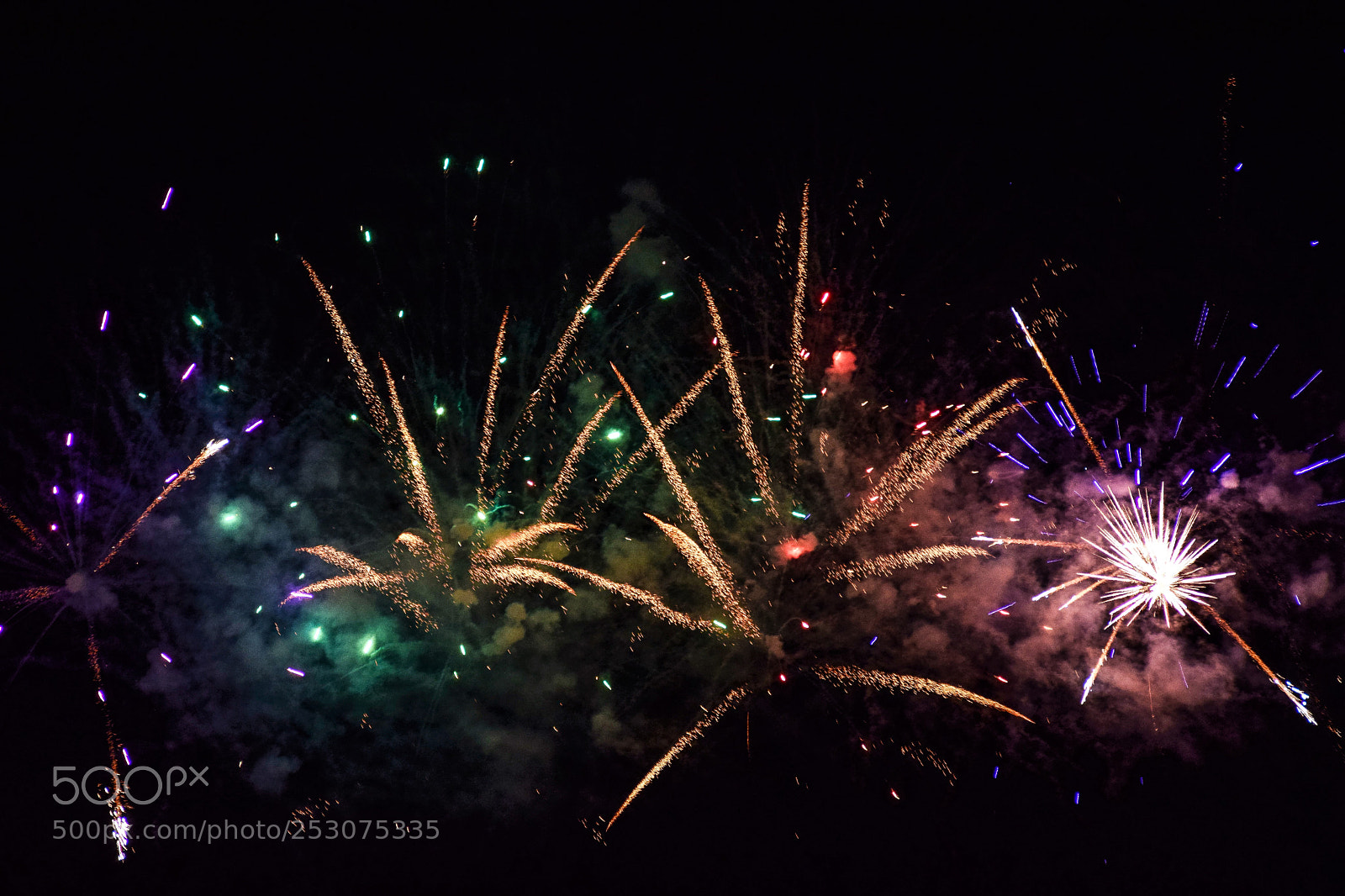 Nikon D3300 sample photo. Easter firerworks in corfu photography
