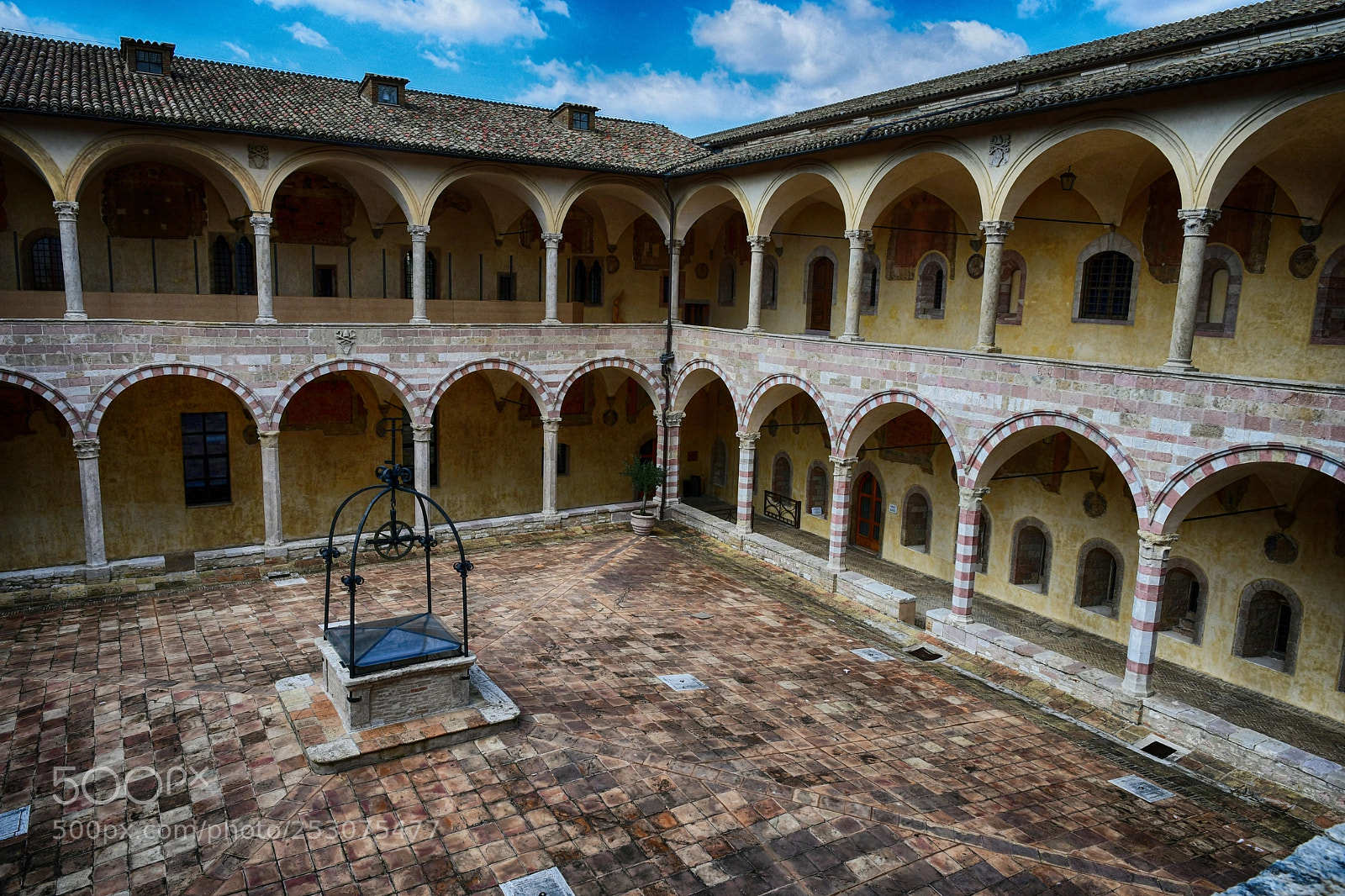 Nikon D500 sample photo. Cloister of st. francesco photography