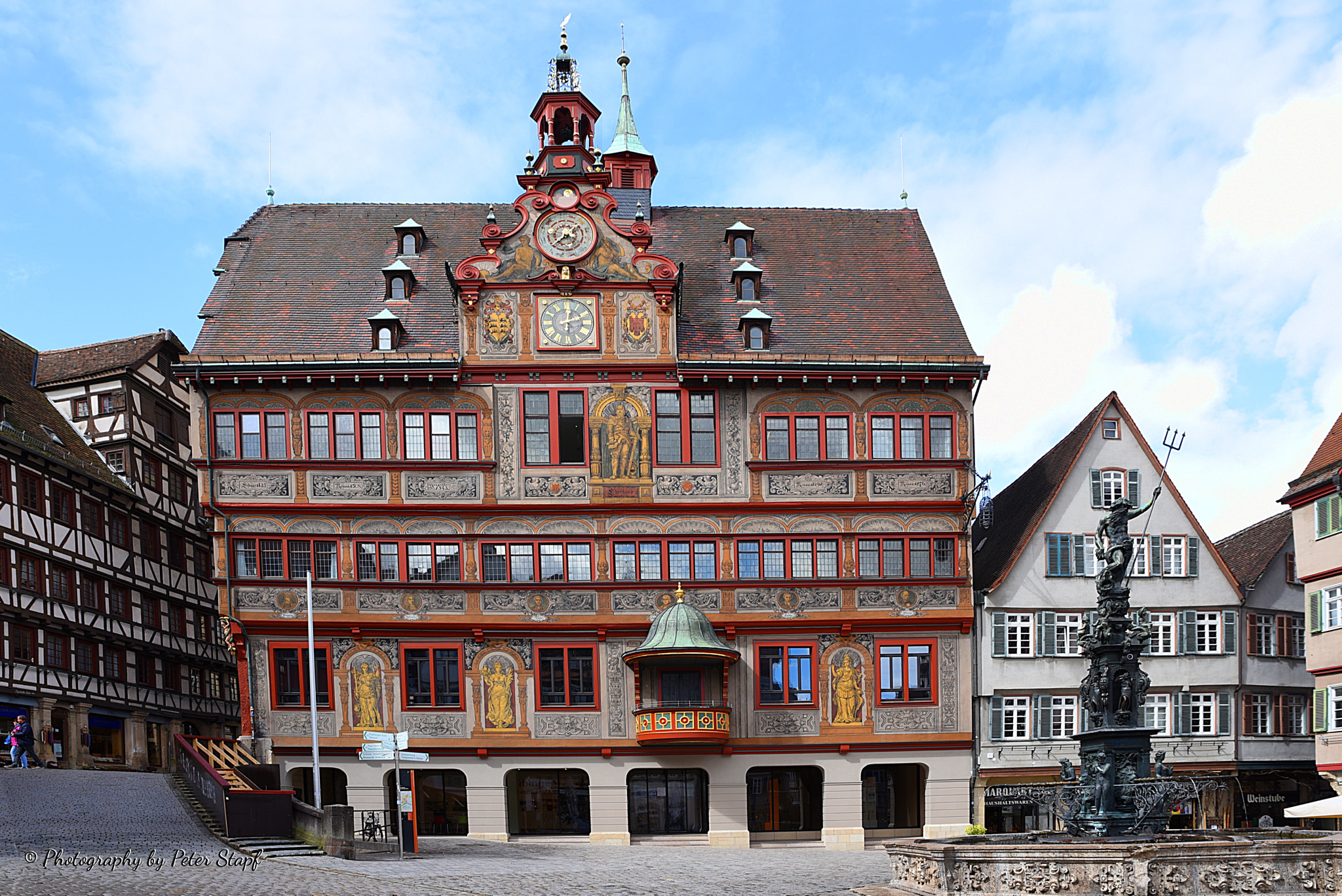 Tamron SP 24-70mm F2.8 Di VC USD sample photo. Rathaus tübingen photography