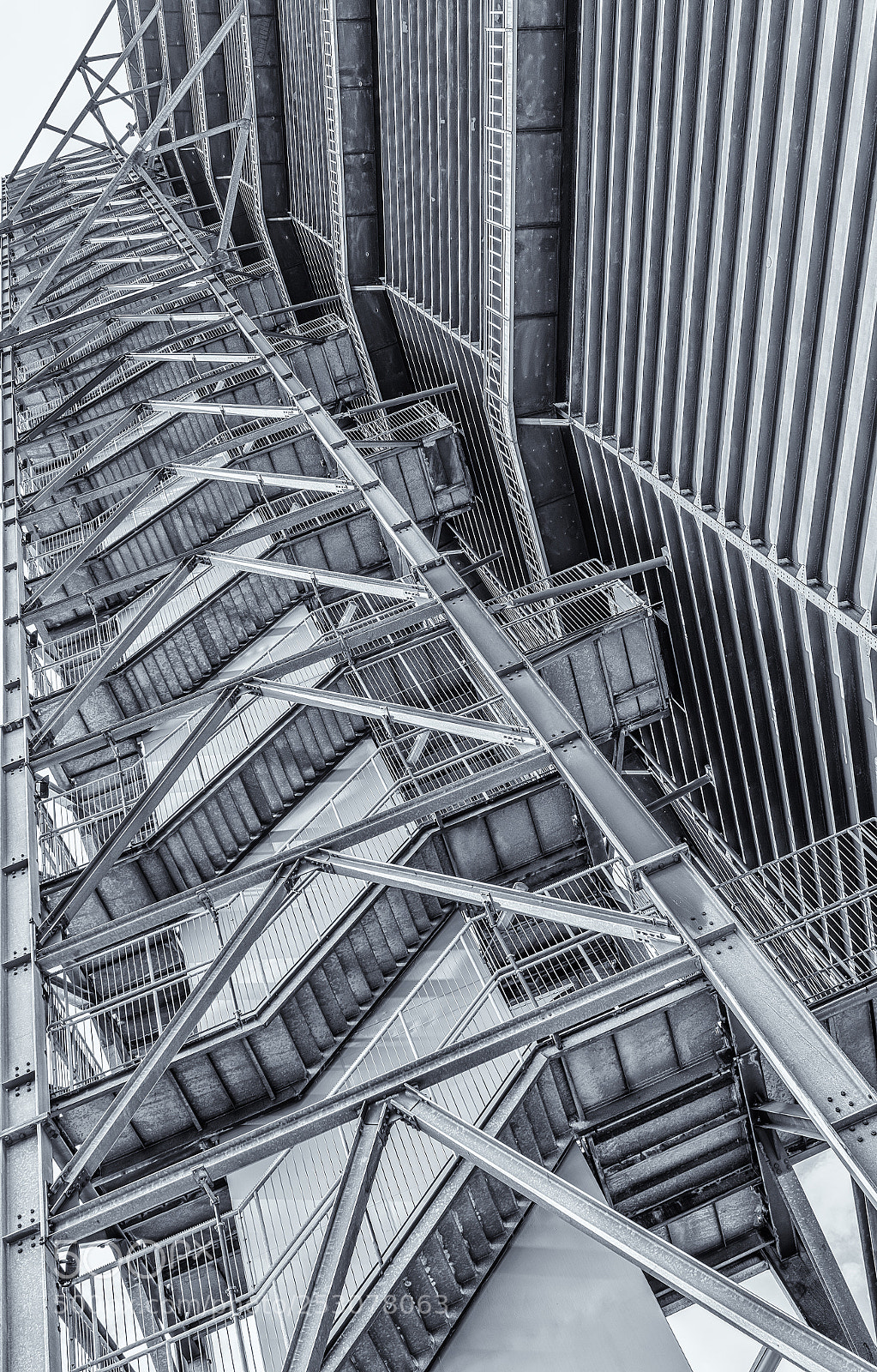 Nikon D810 sample photo. Gasometer view from the photography