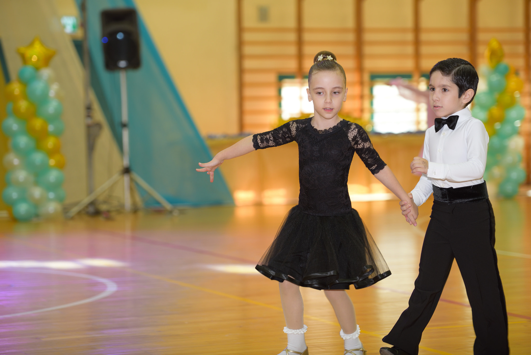 Nikon AF-S Nikkor 70-200mm F2.8G ED VR II sample photo. At competitions in ballroom dances photography