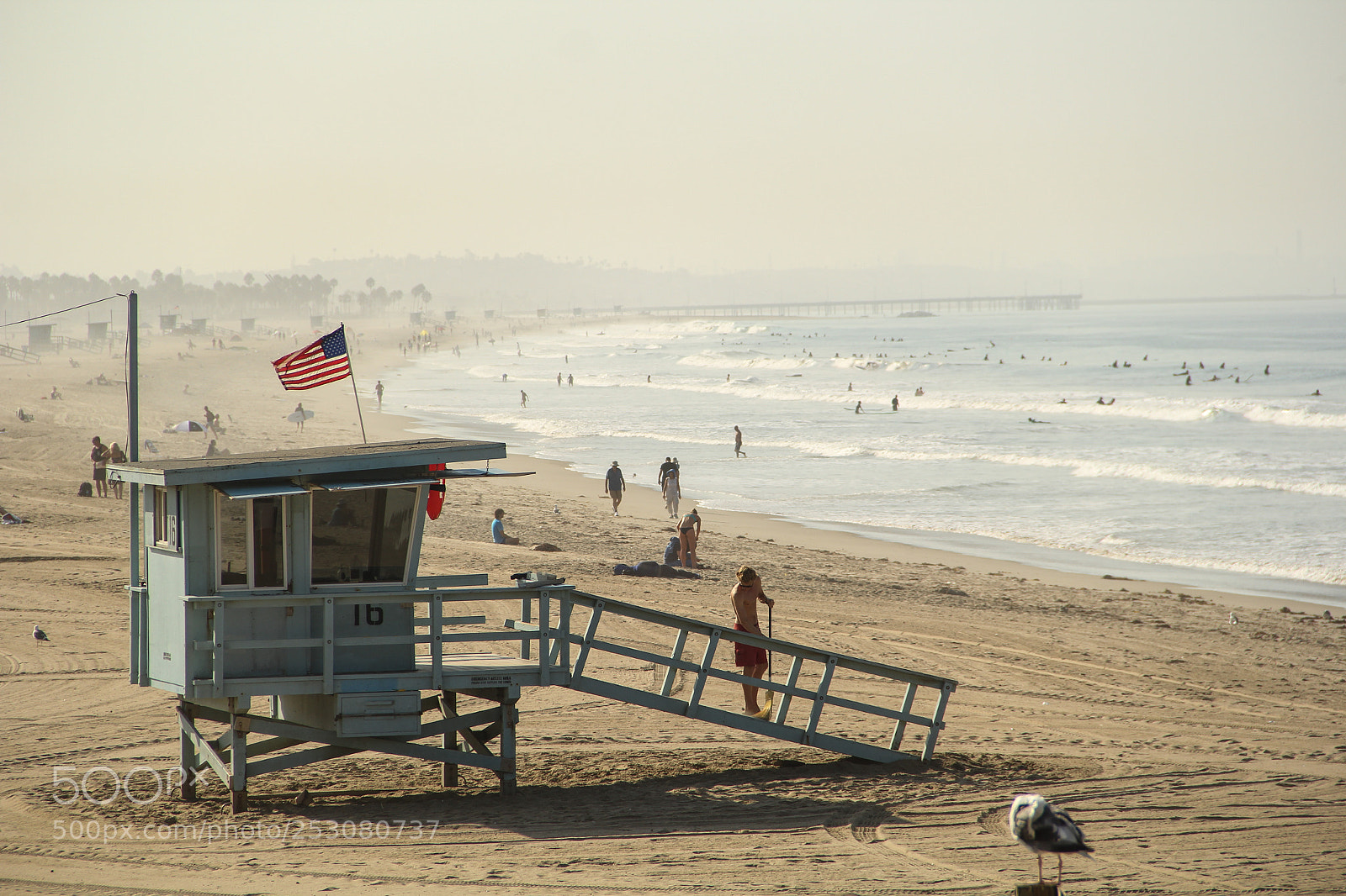 Canon EOS 60D sample photo. Santa monica beach photography
