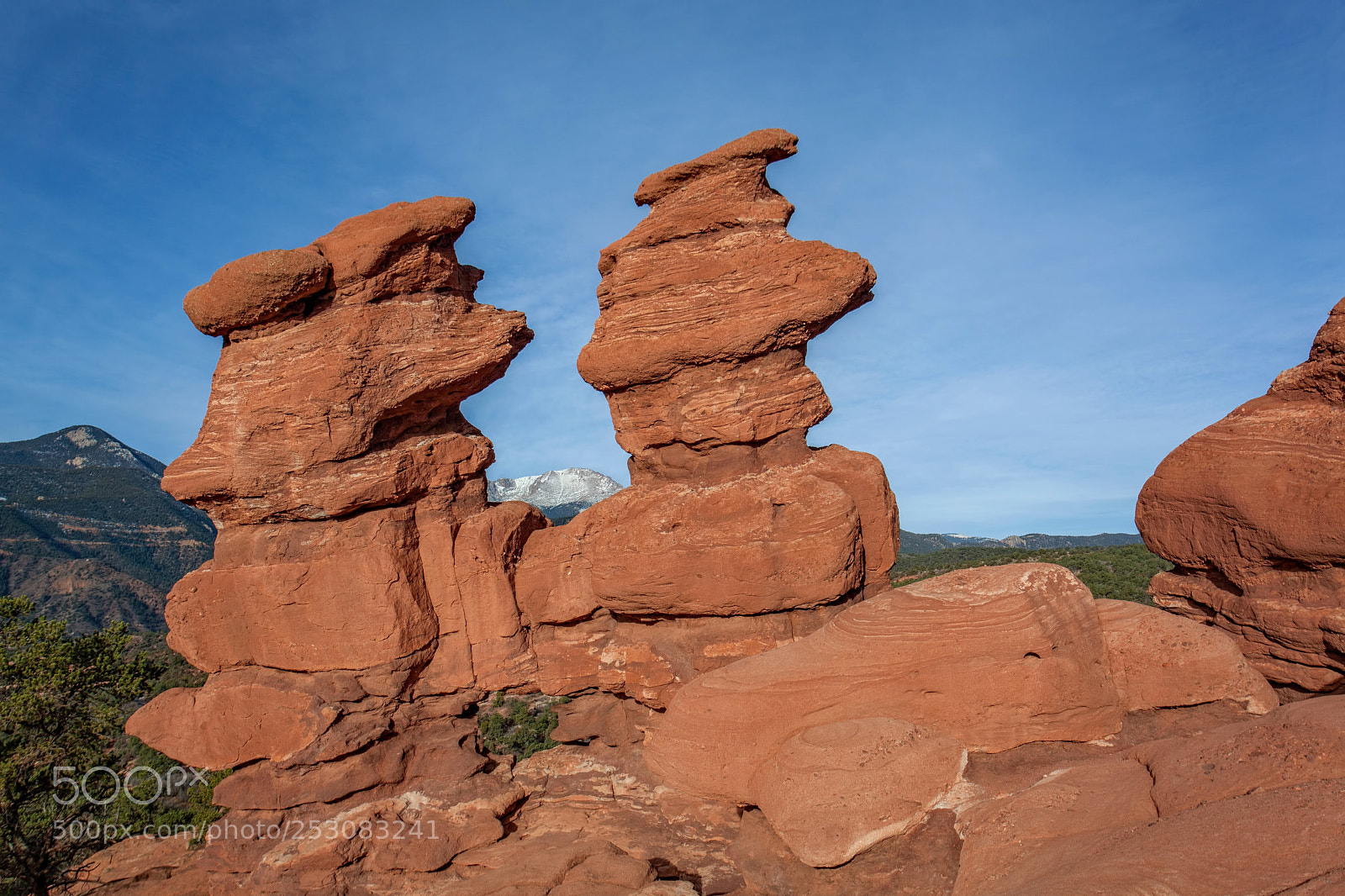 Canon EOS 5D Mark II sample photo. Garden of the gods photography