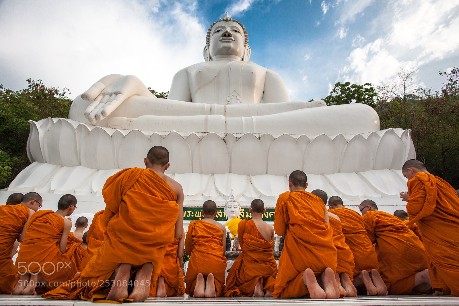 Canon EOS 5D Mark II sample photo. Buddhist way photography