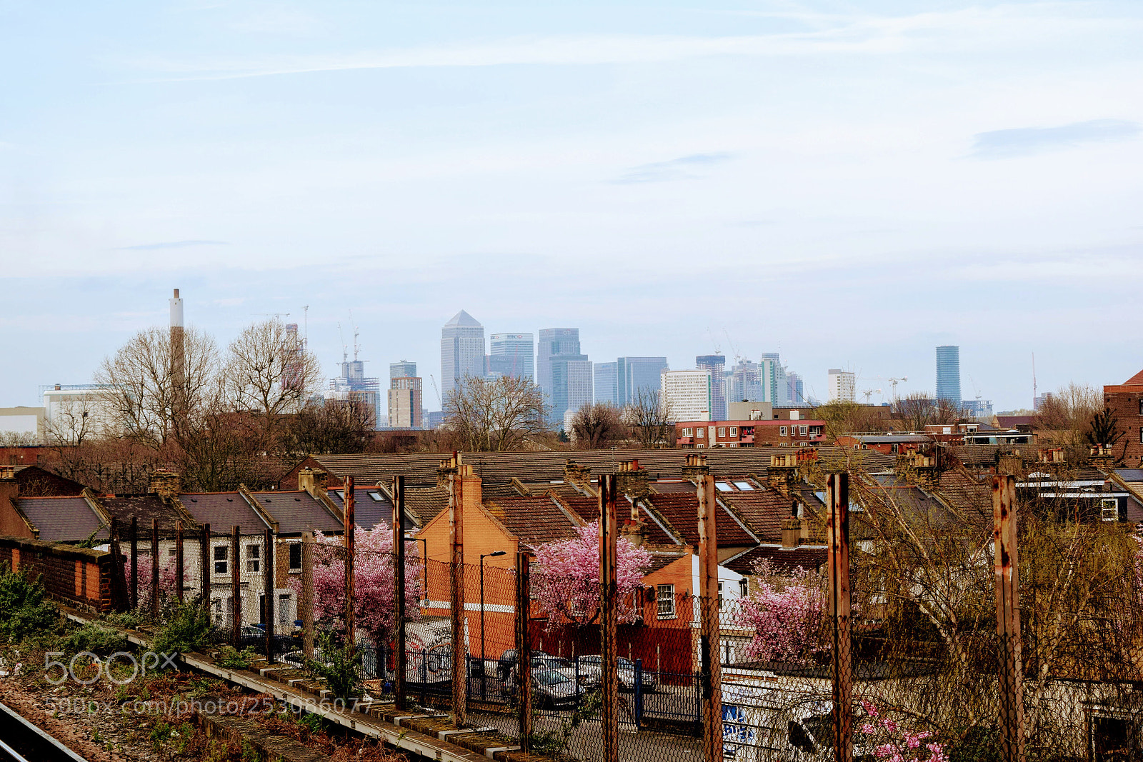 Nikon D3300 sample photo. Canary wharf from peckham photography