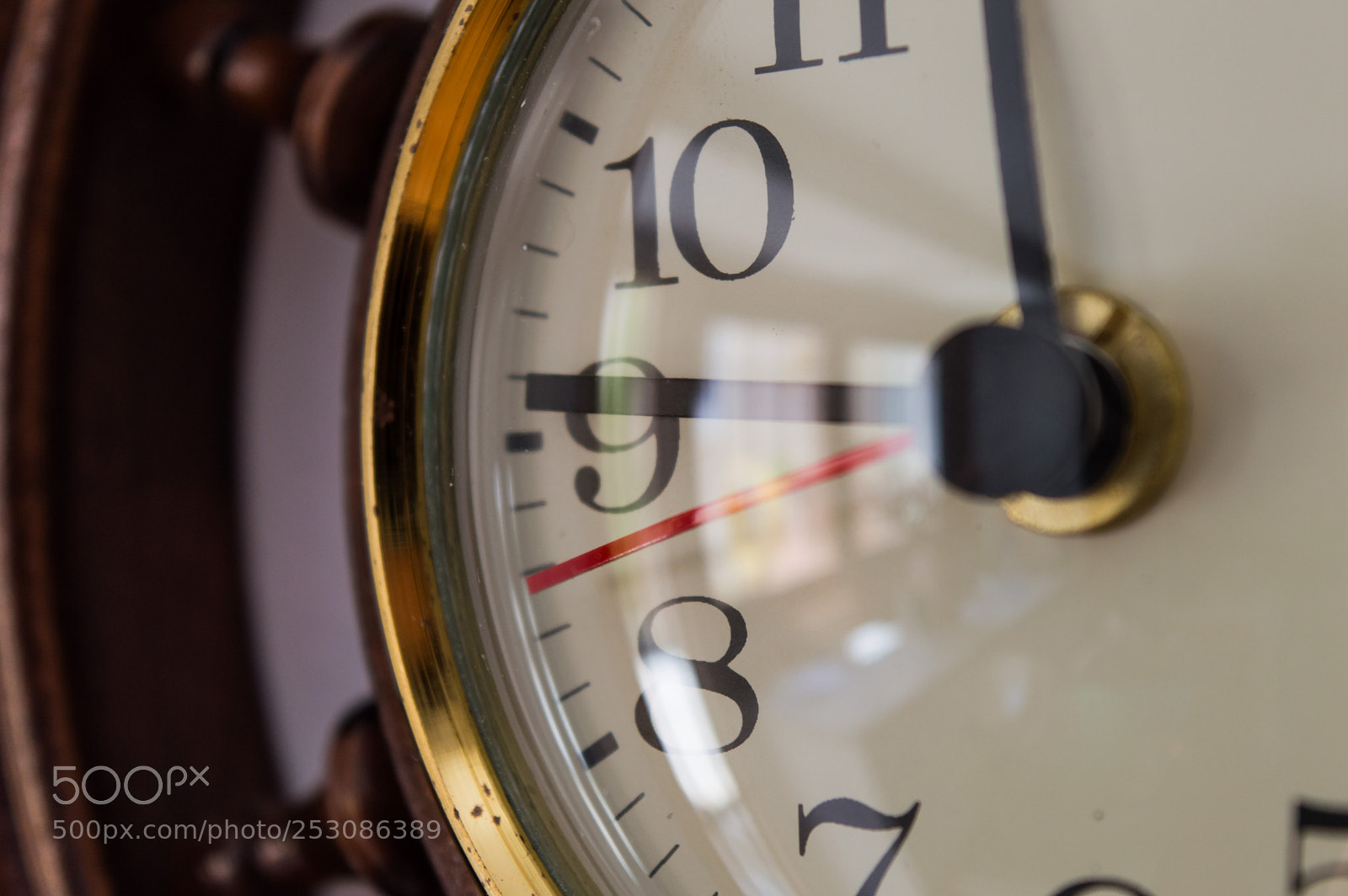 Nikon D3200 sample photo. Clock close up photography