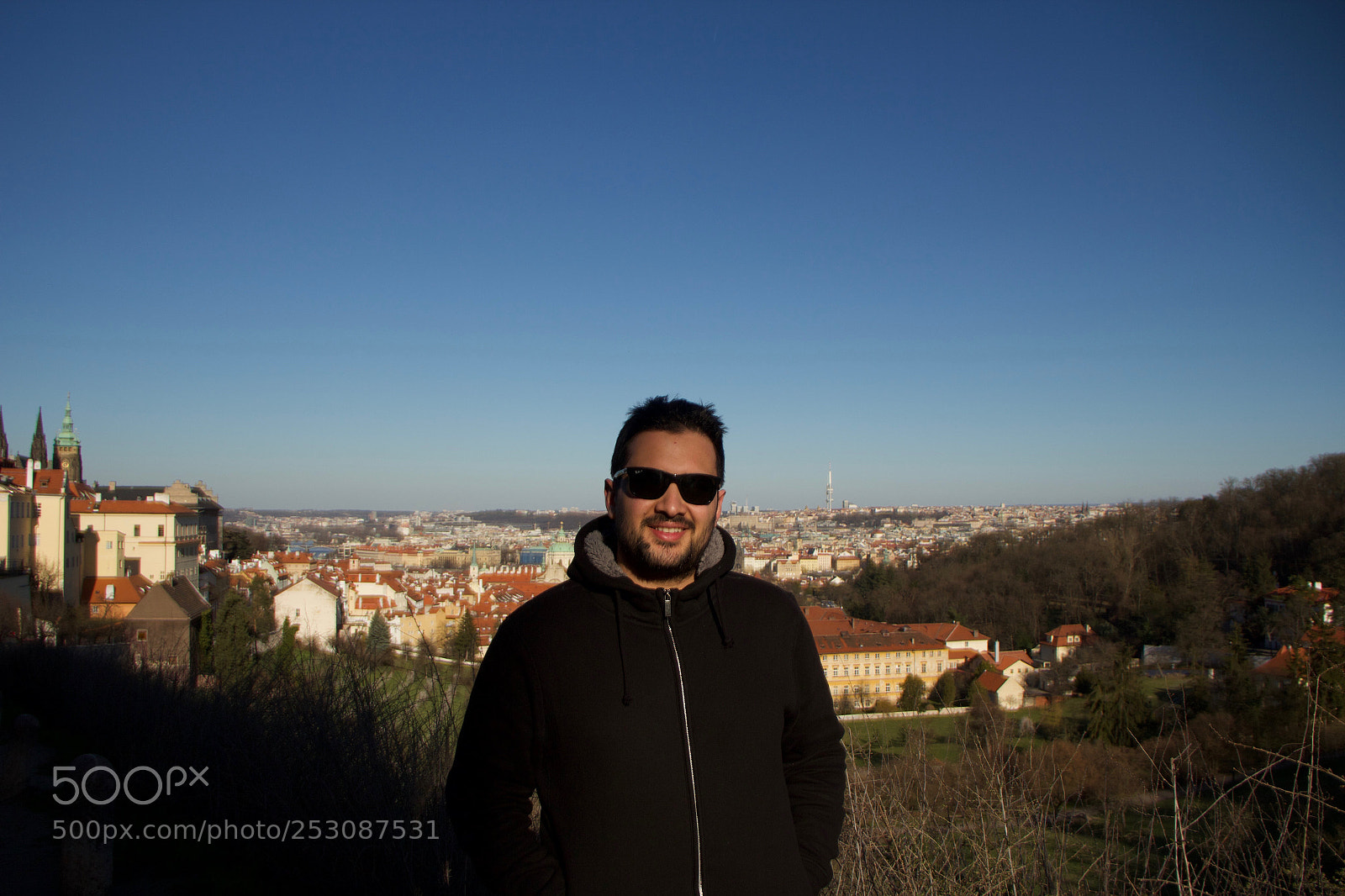 Canon EOS 60D sample photo. Man over the city photography