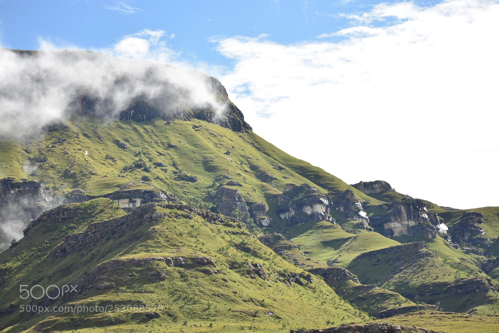 Nikon D7200 sample photo. Landscape view sani pass photography