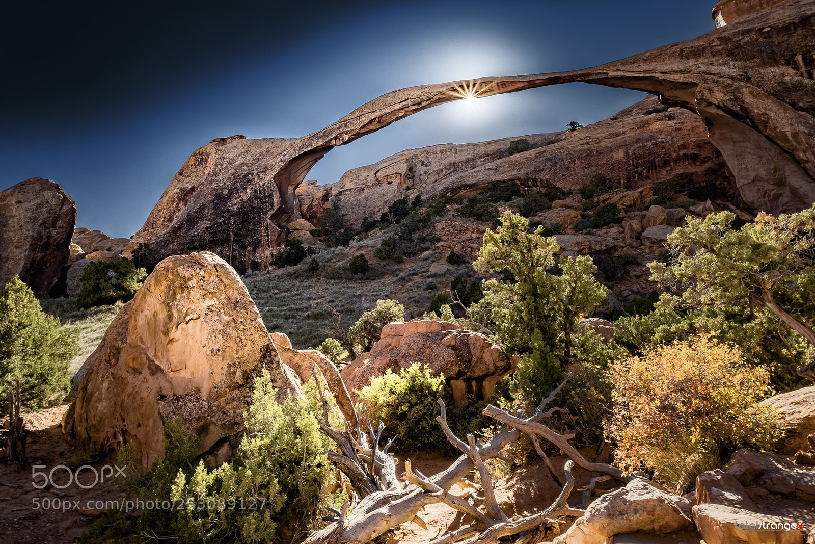 Fujifilm X-T20 sample photo. Landscape arch (cv) photography