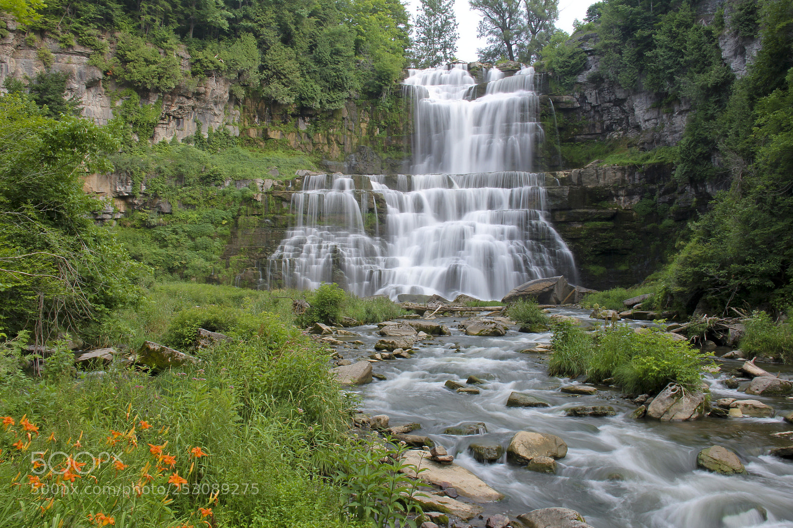 Canon EOS 60D sample photo. Chittenango falls, new york photography