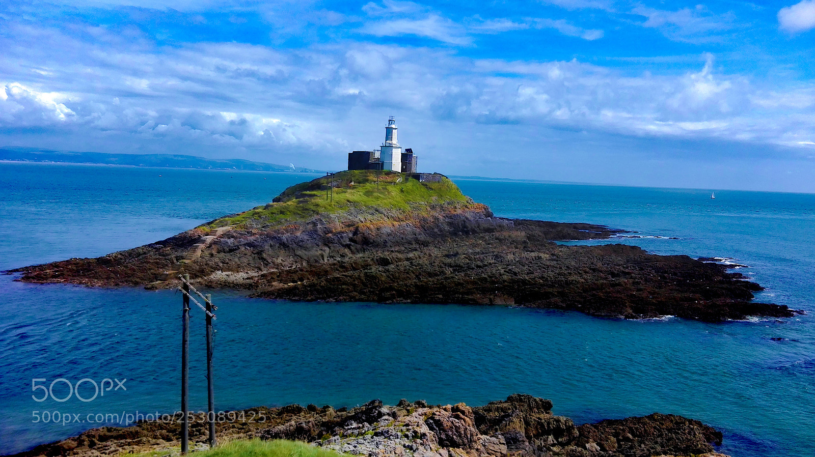 HUAWEI P8 Lite sample photo. Lighthouse in the middle photography