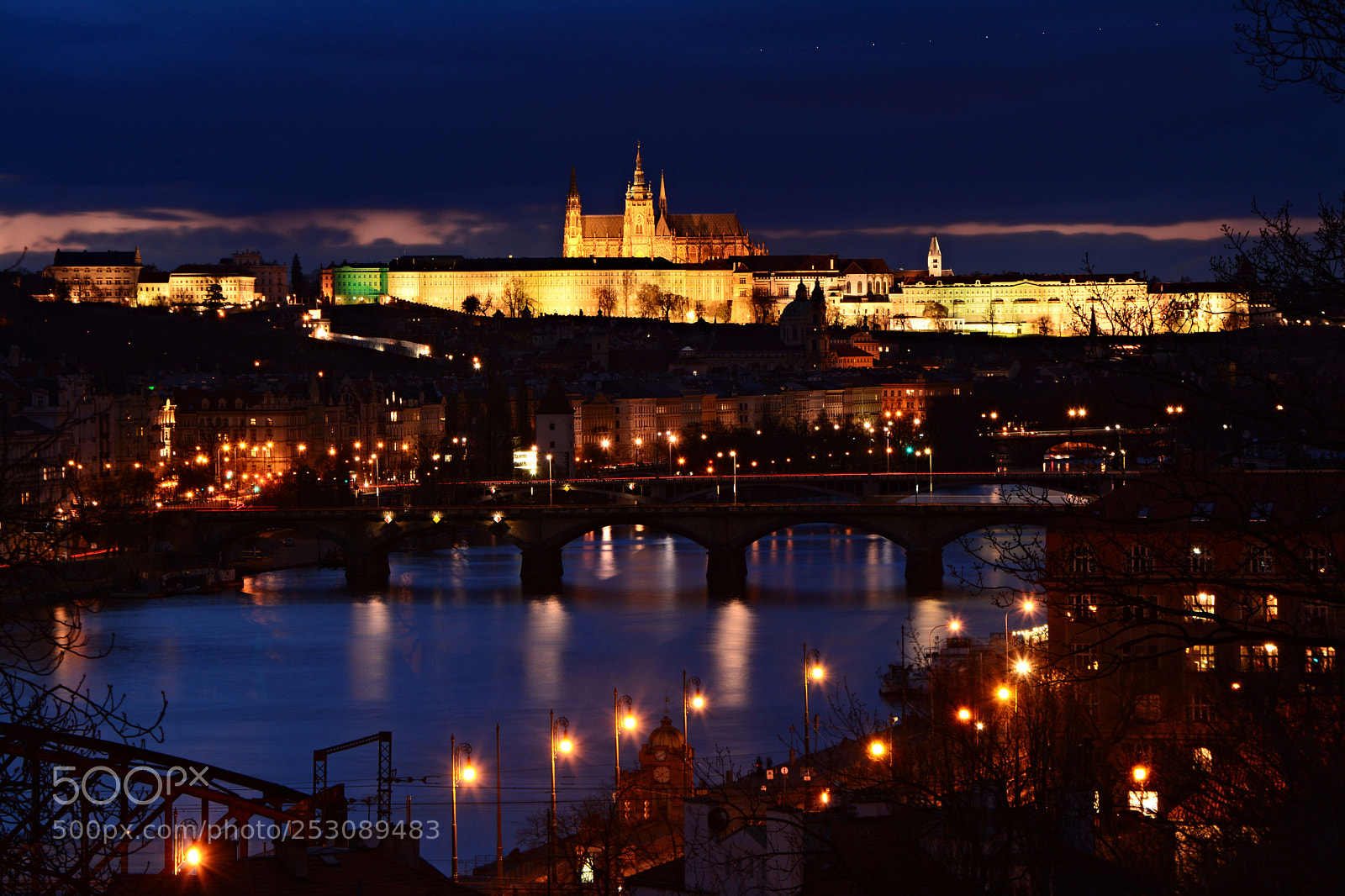 Nikon D7100 sample photo. Prague evening photography