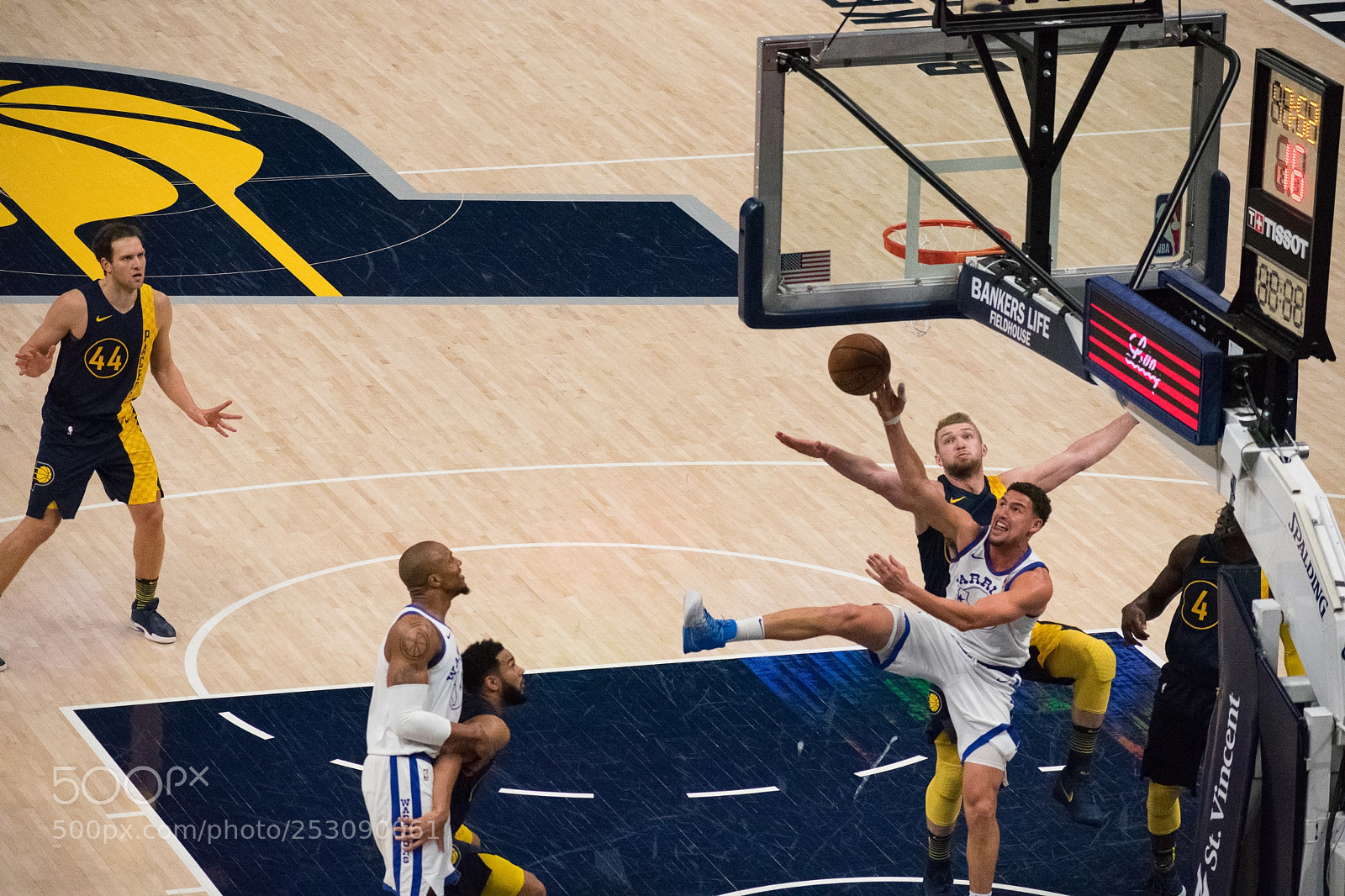 Nikon D3400 sample photo. Klay thompson in the photography