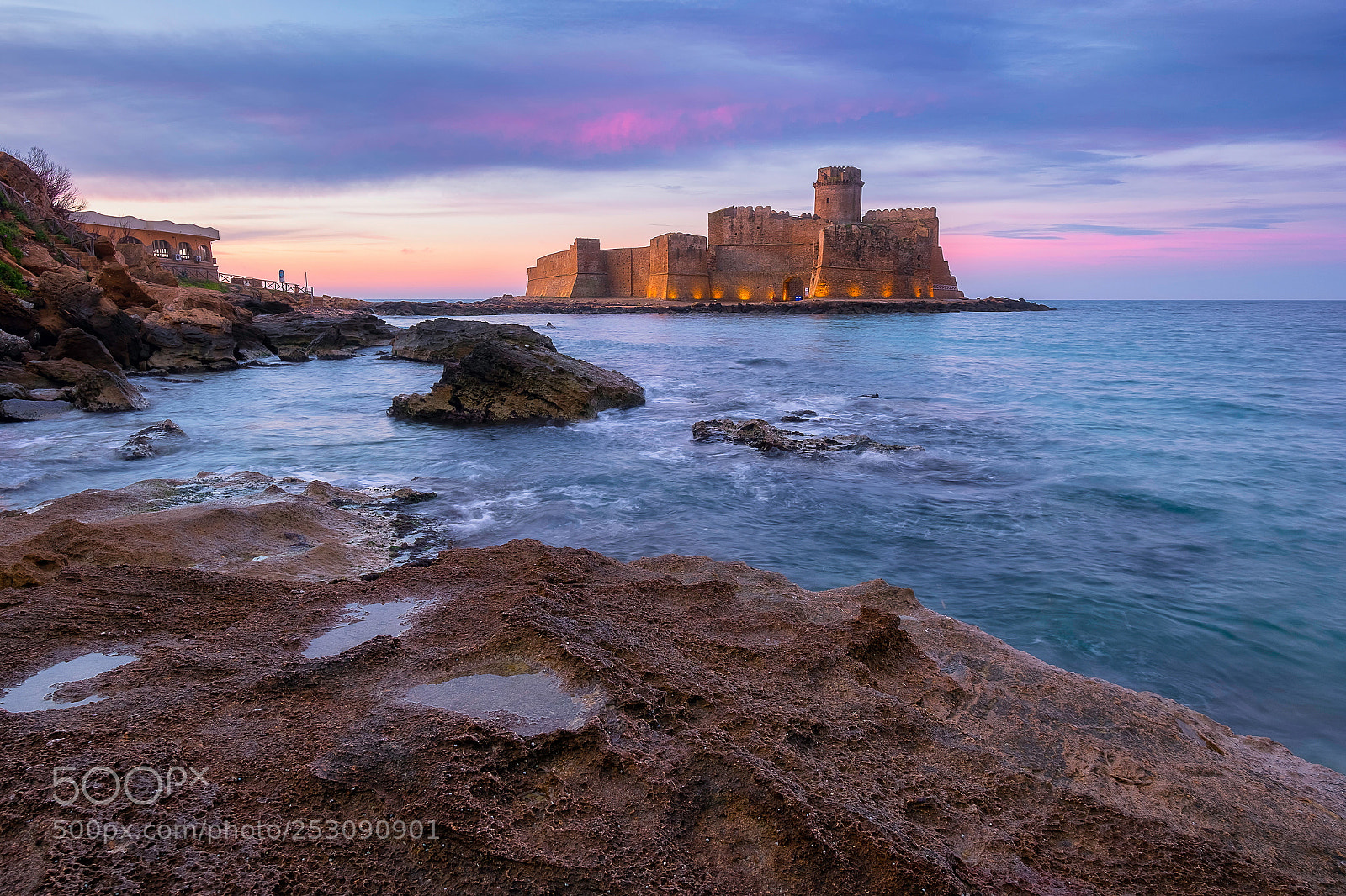 Fujifilm X-T2 sample photo. Le castella sunrise photography