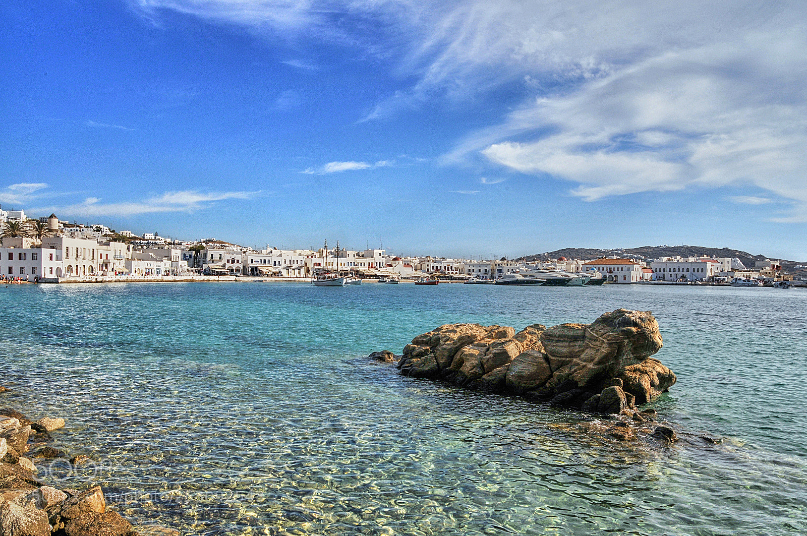 Nikon D300 sample photo. Mikonos photography