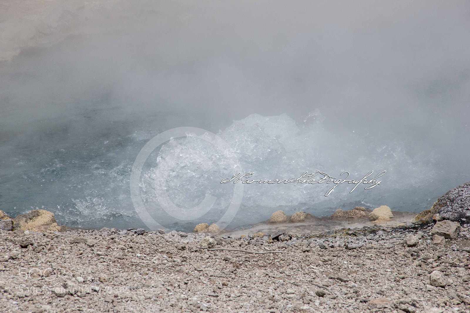 Canon EOS 60D sample photo. Yellowstone geysers photography