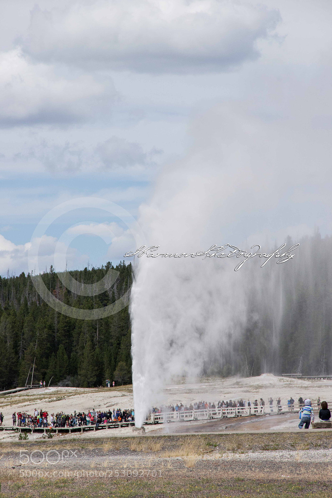 Canon EOS 60D sample photo. Yellowstone geysers photography