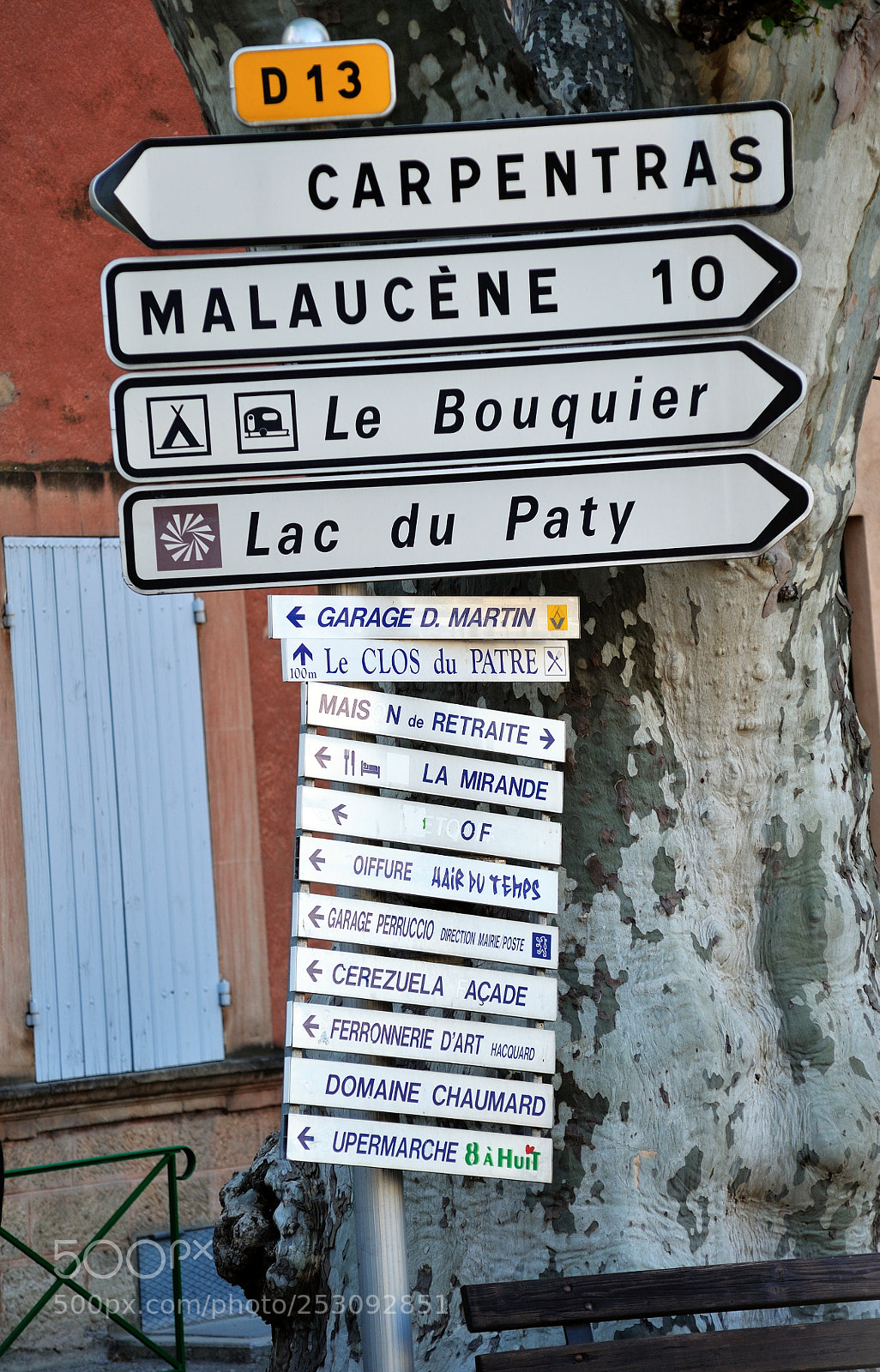 Nikon D700 sample photo. Signage - caromb, france photography