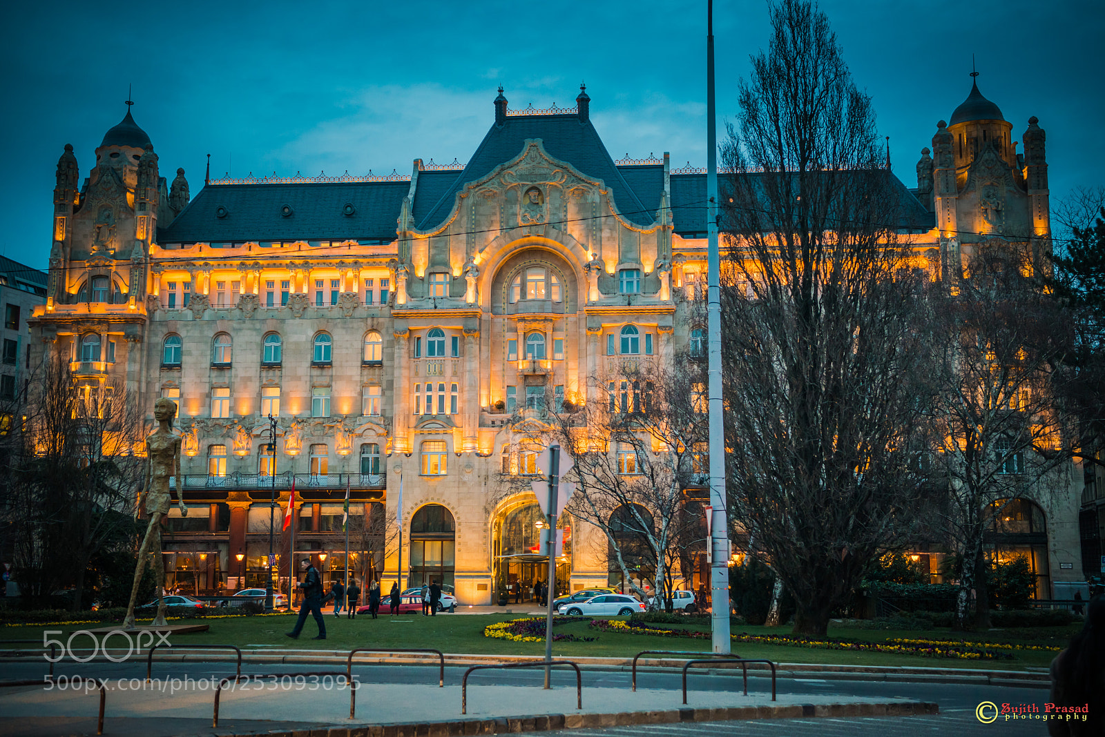 Nikon D600 sample photo. The gresham palace, budapest photography