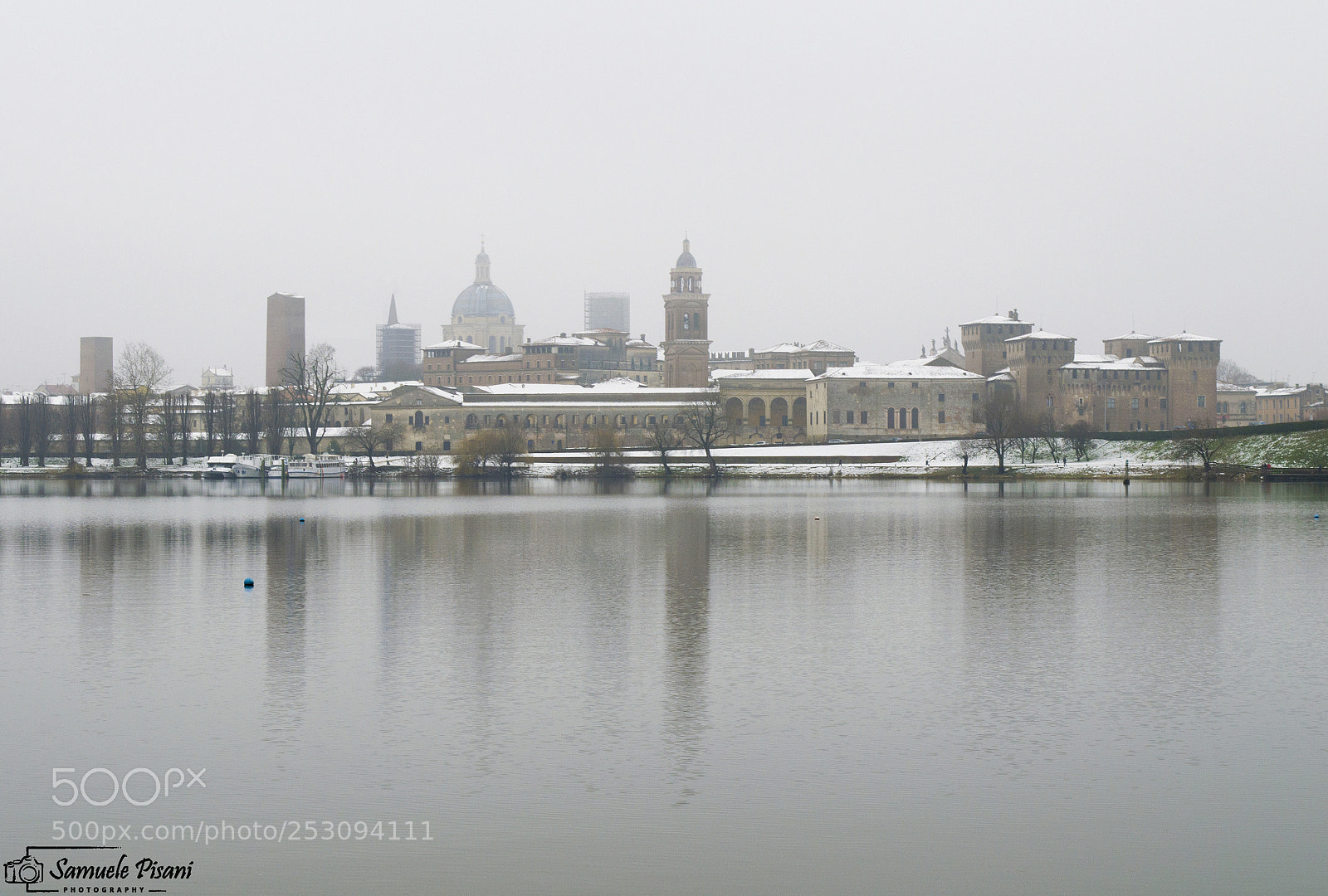 Nikon D5100 sample photo. Mantova sotto la neve photography