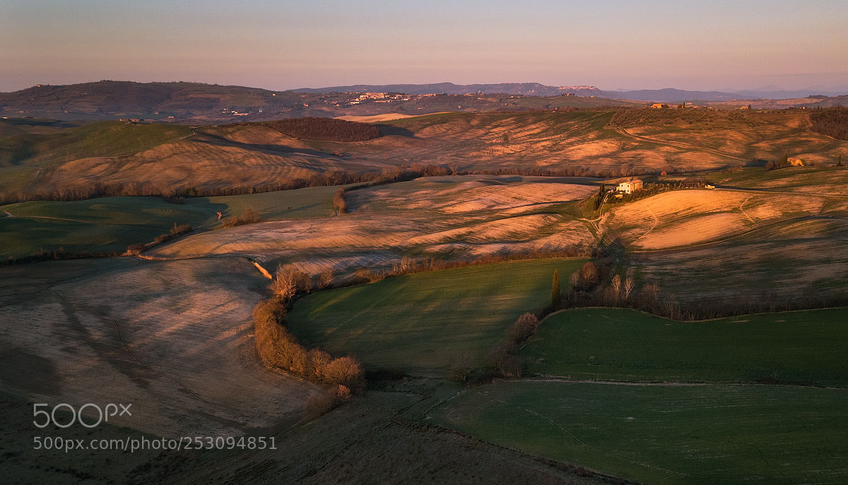 DJI FC220 sample photo. Tuscan morning ii. photography