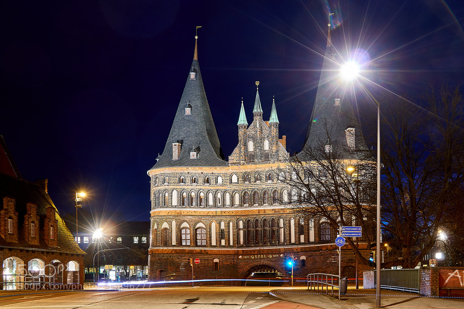 Sony a6300 sample photo. Lübeck holstentor photography