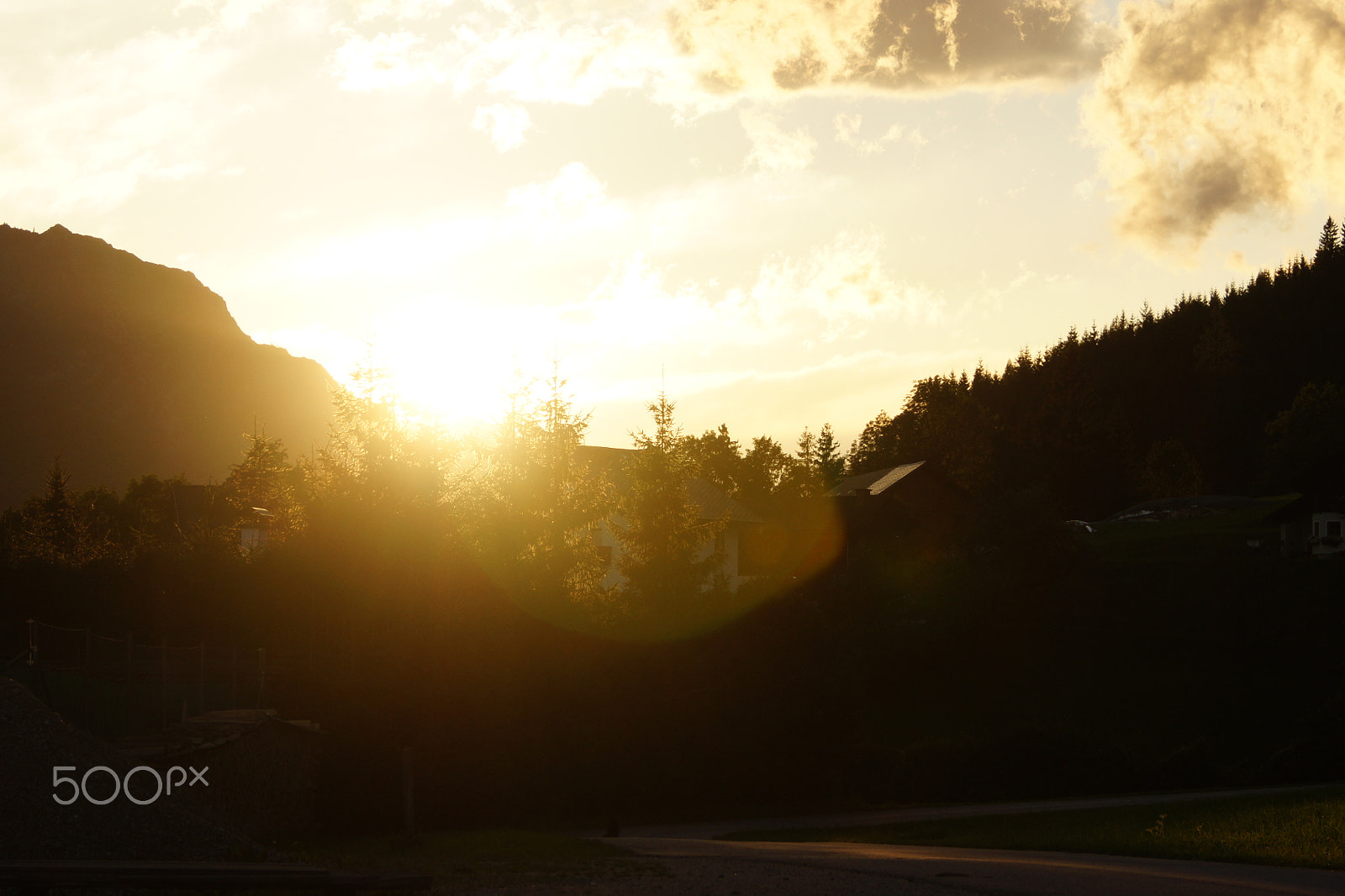 Sony Alpha DSLR-A500 sample photo. 6 sonnenuntergang photography