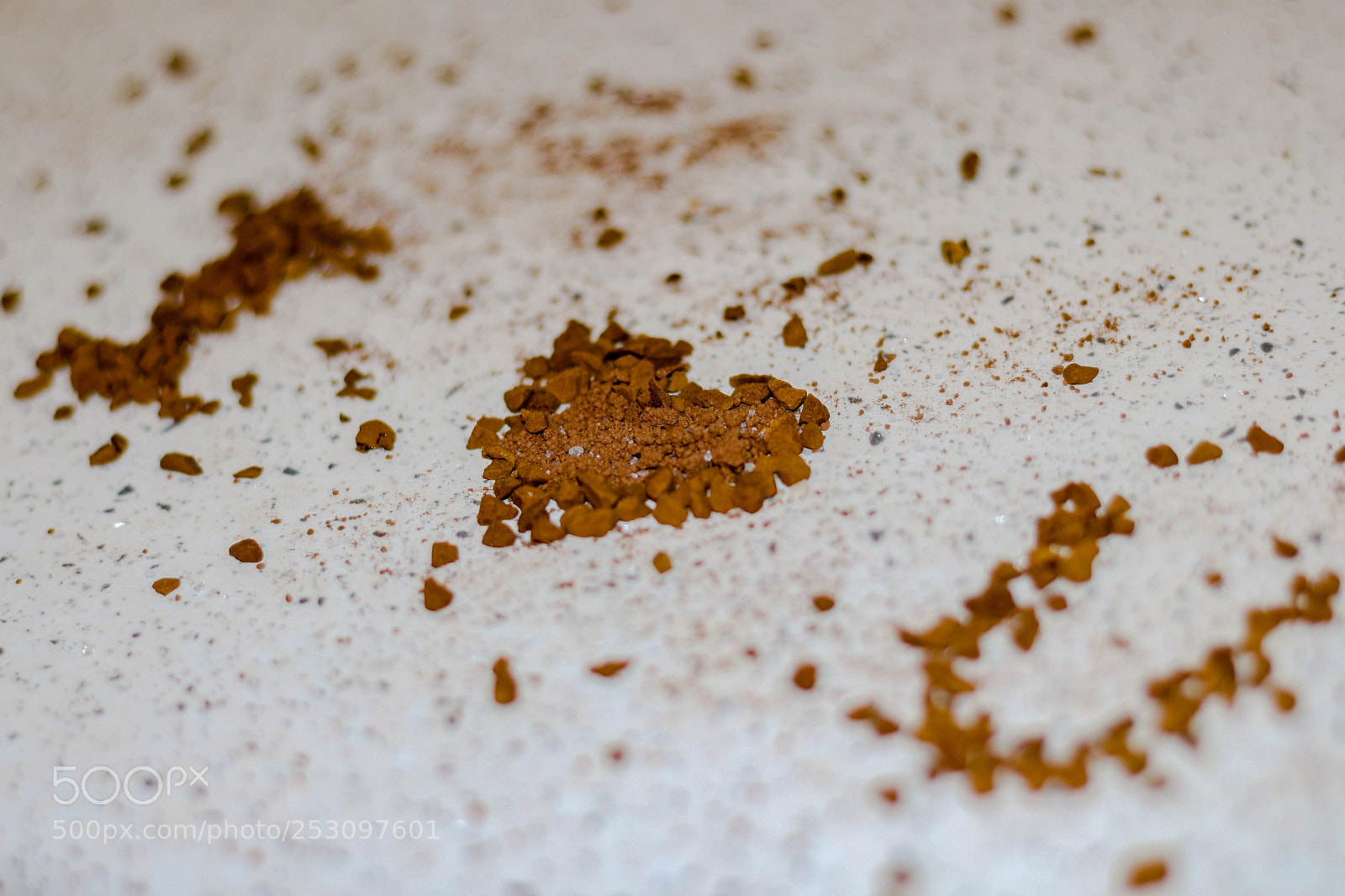 Canon EOS 750D (EOS Rebel T6i / EOS Kiss X8i) sample photo. Coffee granules photography