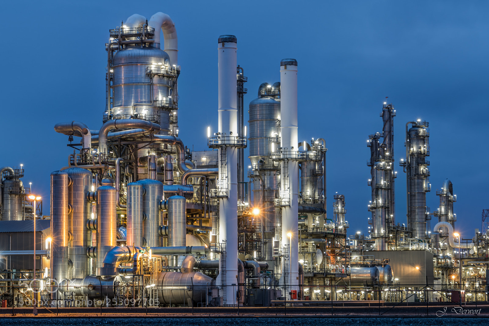 Sony a7R II sample photo. Maasvlakte factory photography