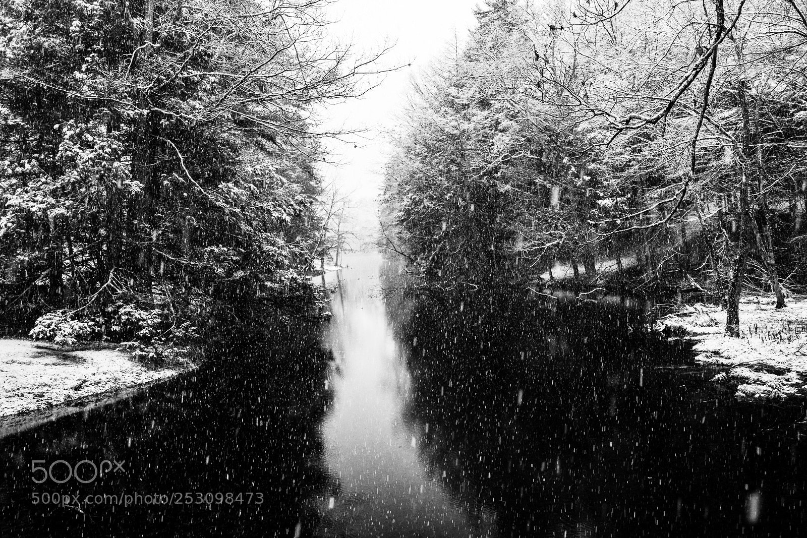 Sony a7R II sample photo. April snow photography