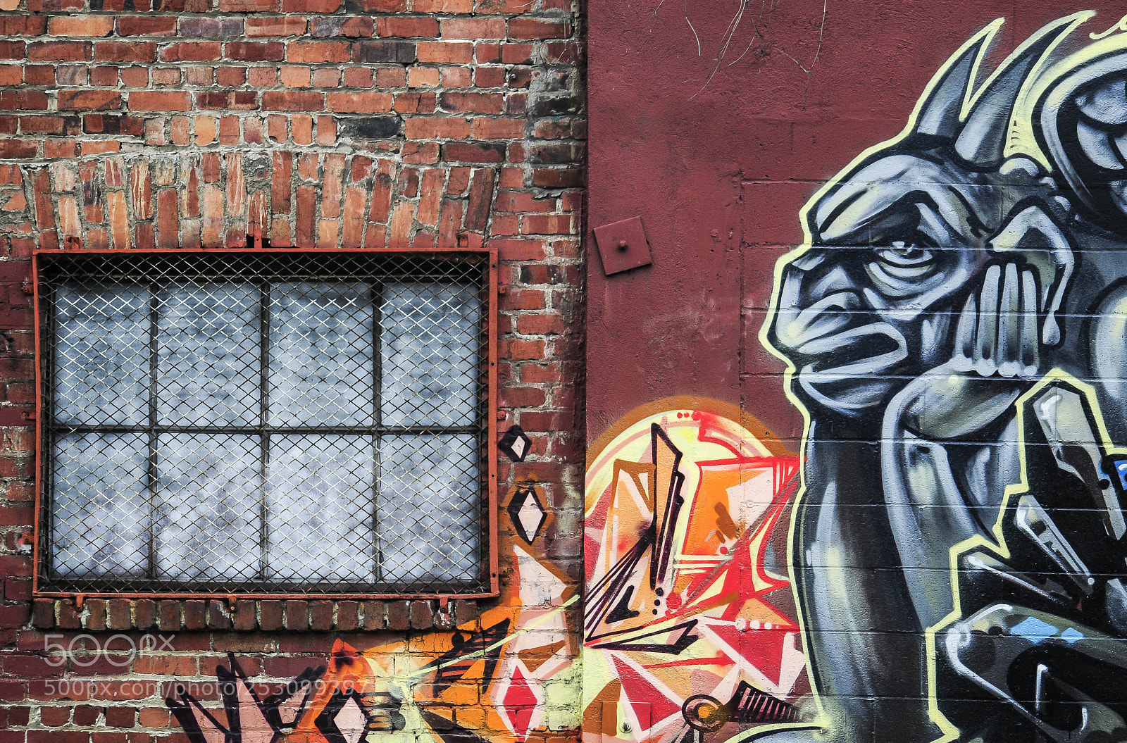Nikon D300 sample photo. Gargoyle in contemplation photography