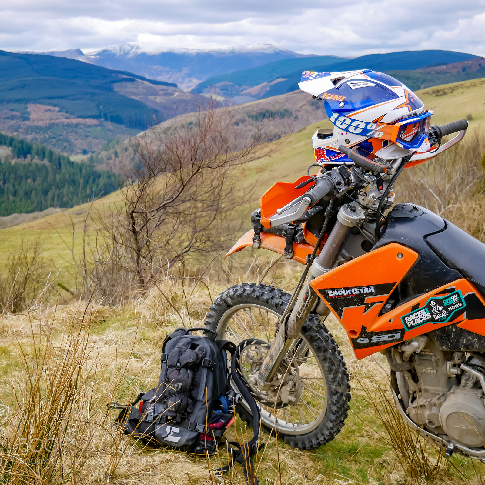 Panasonic Lumix DMC-G85 (Lumix DMC-G80) sample photo. Ktm 640 in wales2 photography