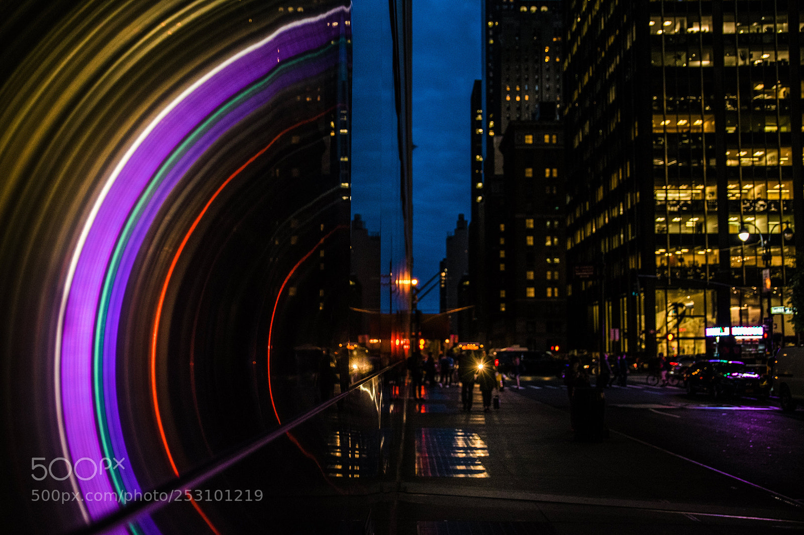 Nikon D5300 sample photo. Light tunnel photography