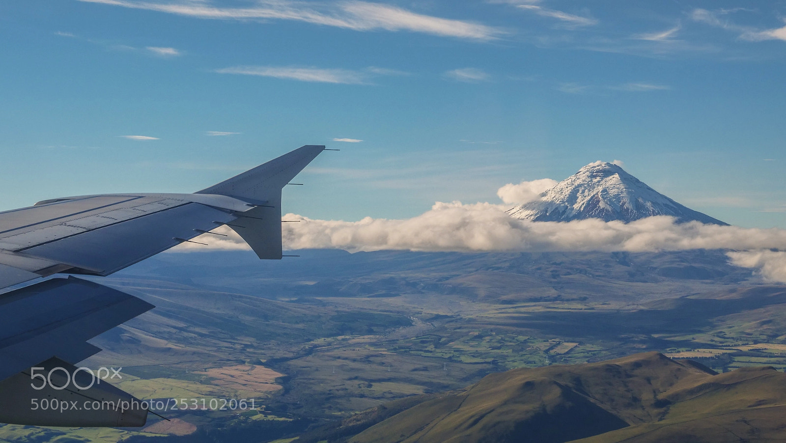 Panasonic Lumix DC-GH5 sample photo. Flying into quito, ecuador photography