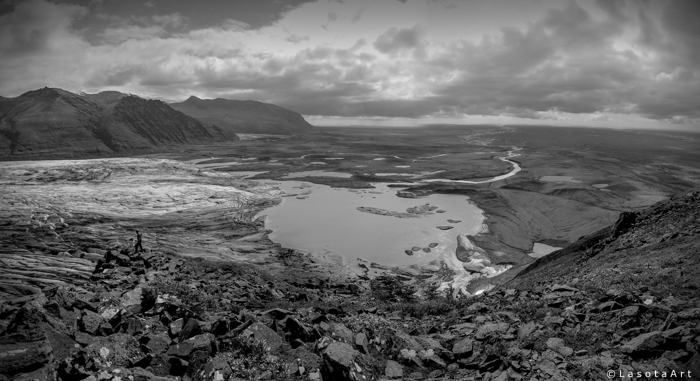 Olympus E-620 (EVOLT E-620) sample photo. Here the glacier is finishing its run photography