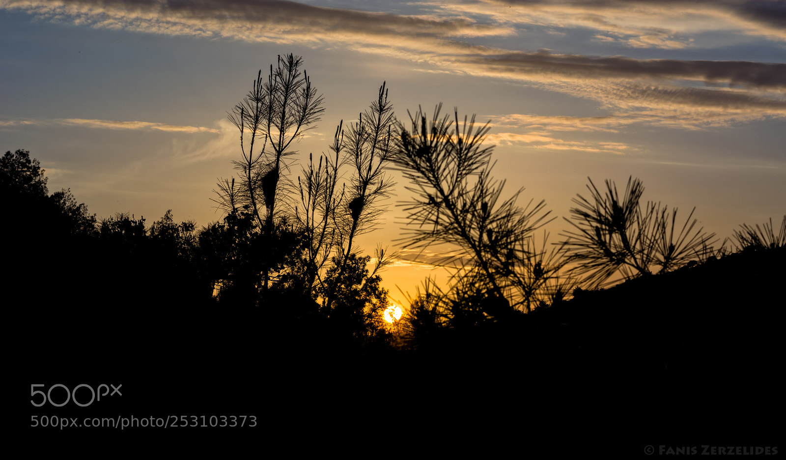 Nikon D5200 sample photo. Mountain sunset photography