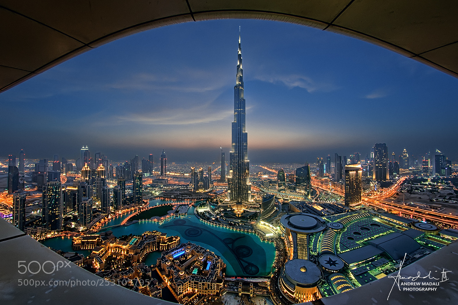 Nikon D800 sample photo. Burj khalifa photography