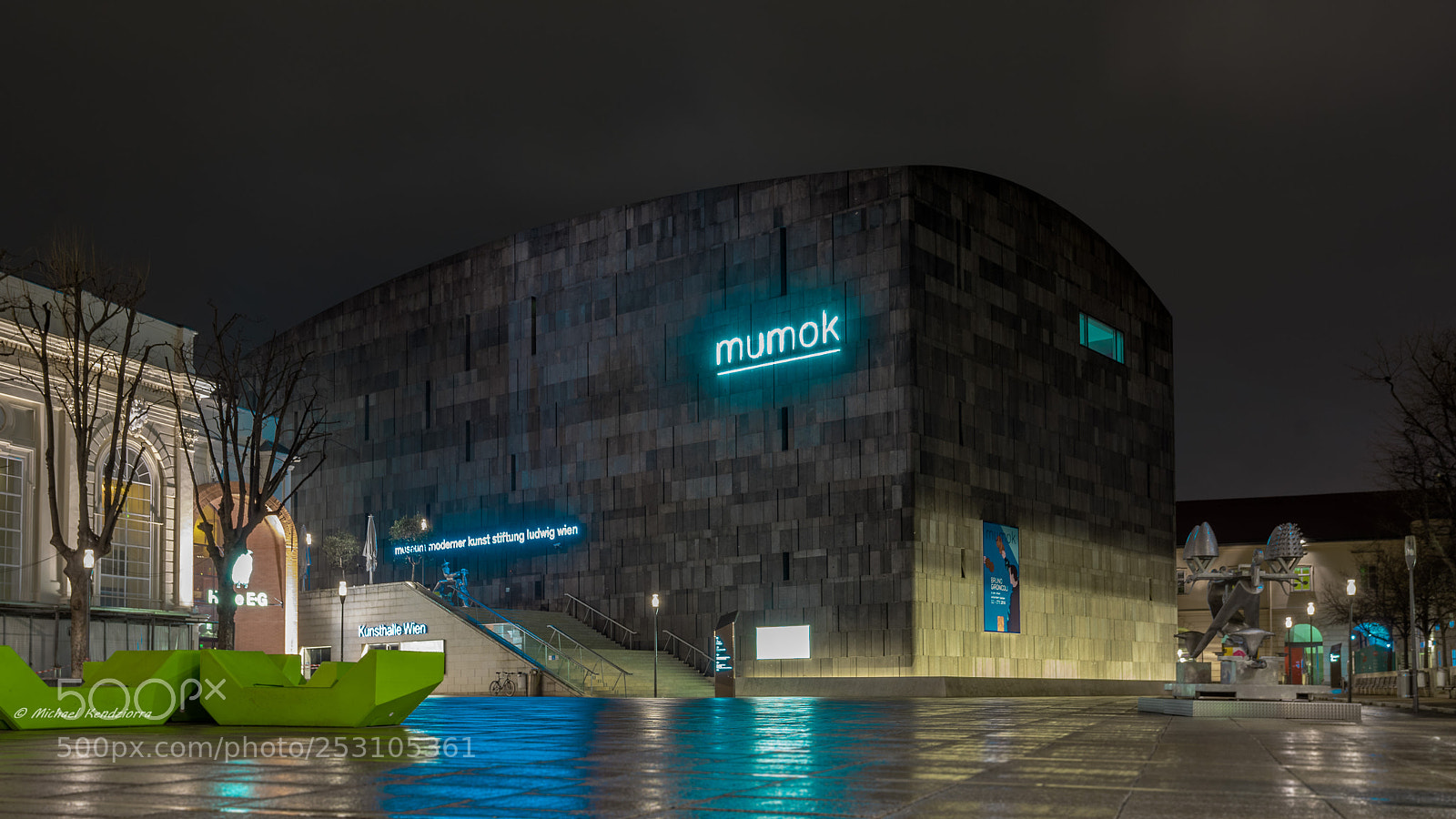 Sony a7 II sample photo. Mumok moderne kunst wien photography