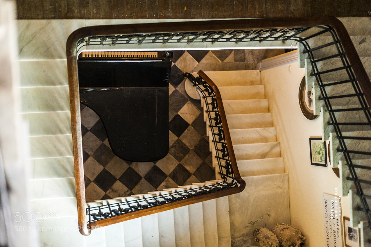 Nikon D700 sample photo. Belenis tower stairs photography