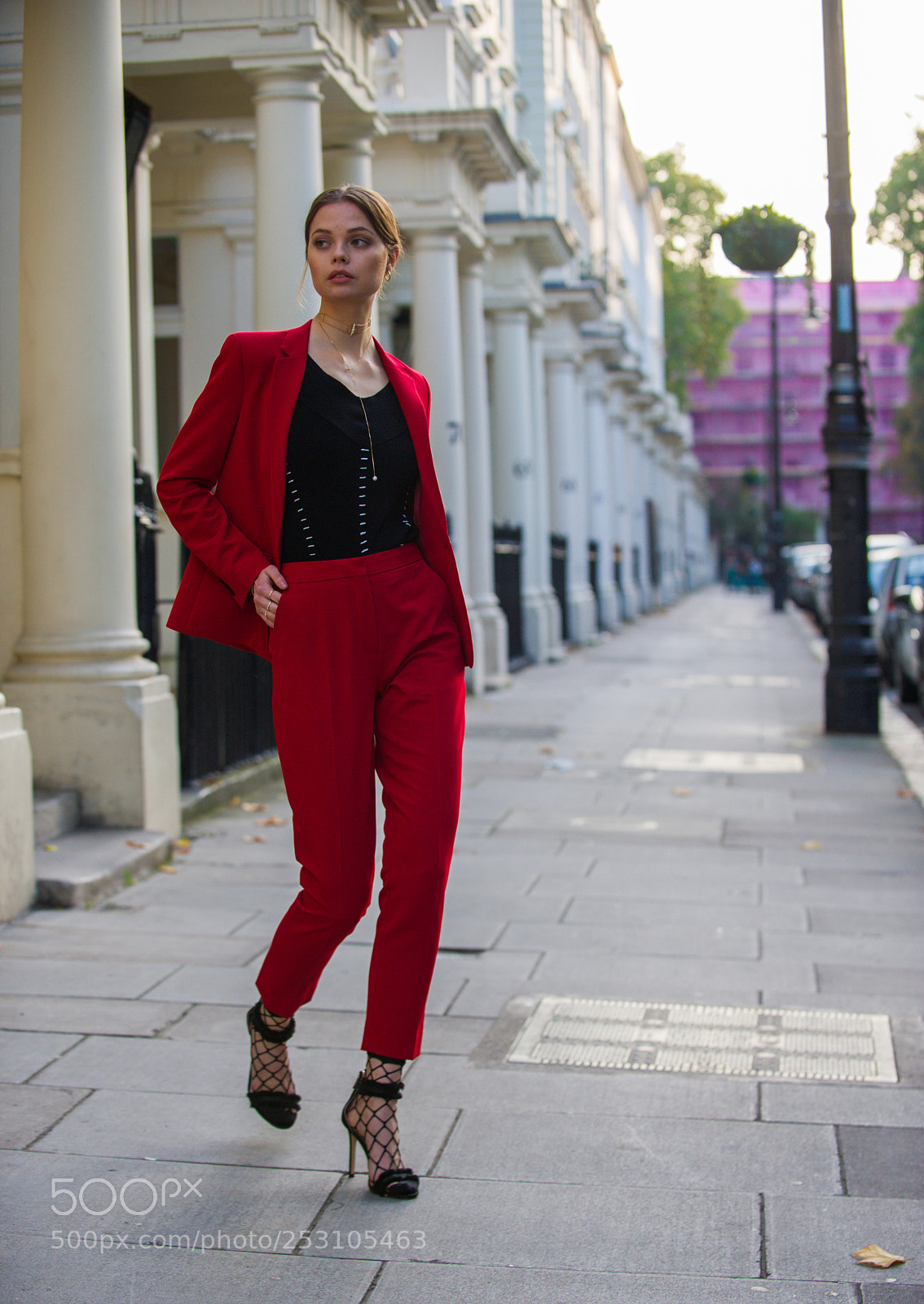 Nikon D3S sample photo. Lady in a red photography