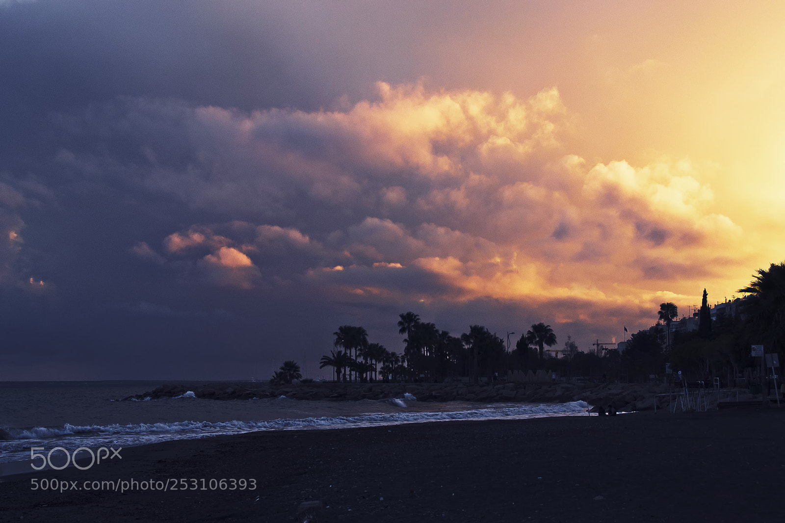 Nikon D3100 sample photo. Limassol sunset photography