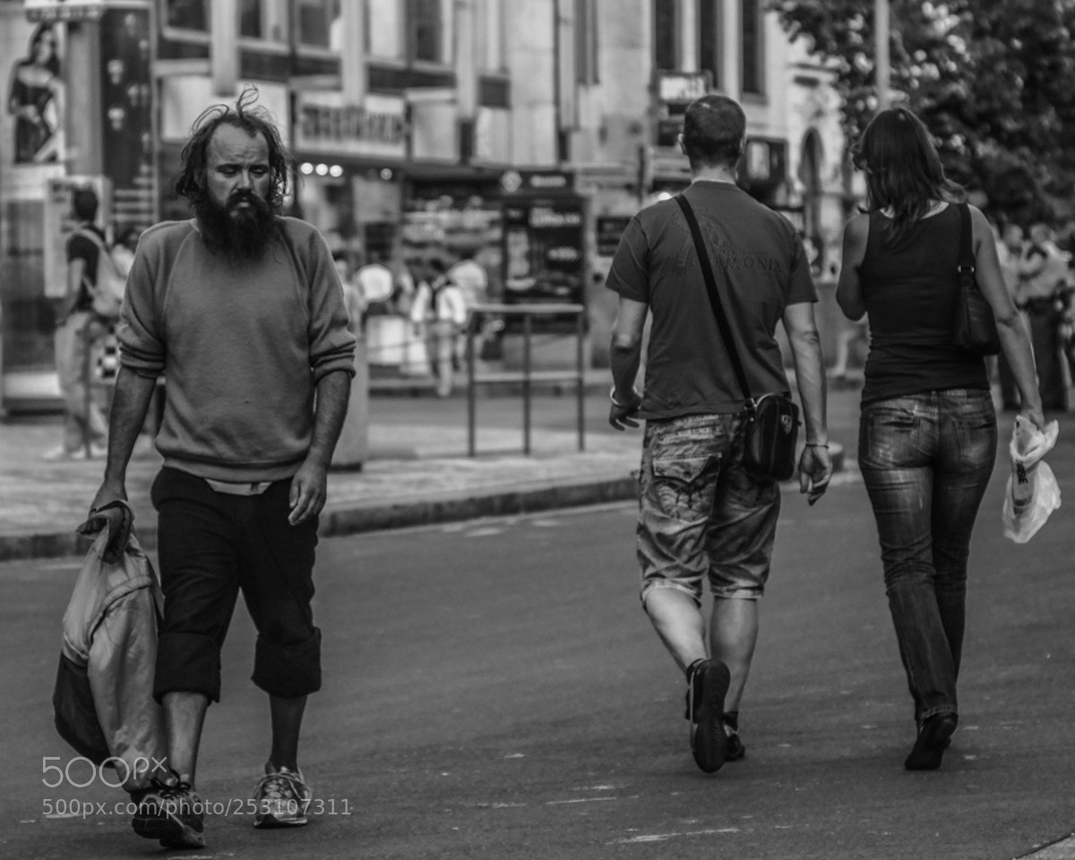 Fujifilm X-Pro1 sample photo. People in prague photography