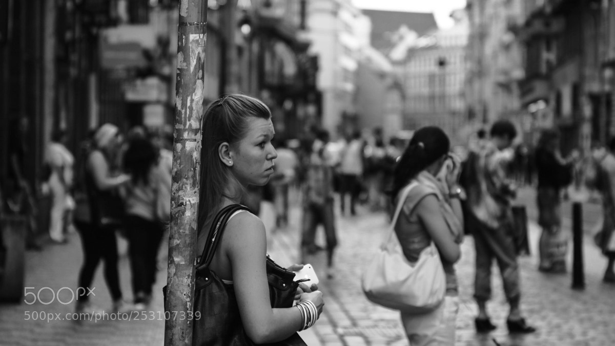 Fujifilm X-Pro1 sample photo. People in prague photography